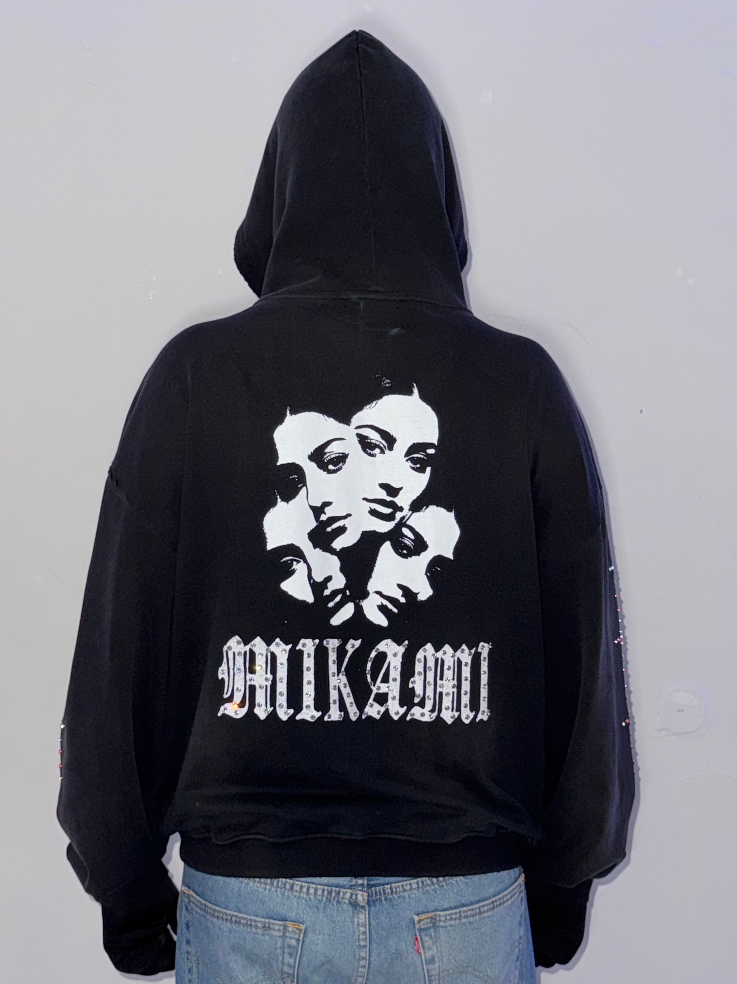 MIKAMI “DUAL SOULS” CRYSTAL HOODIE