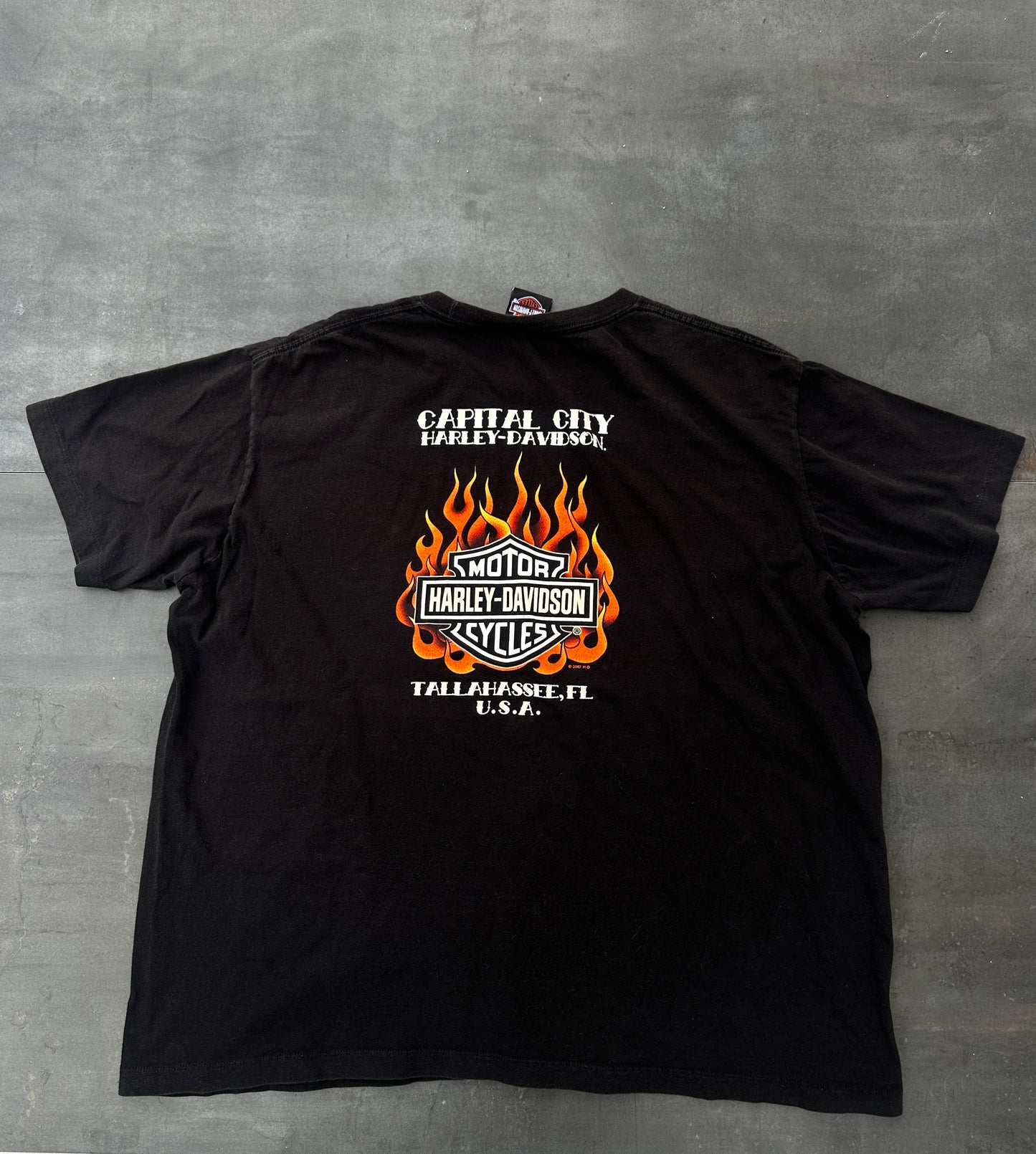 Harley-Davidson Freedom Eagle Tee – Vintage Black (XL)