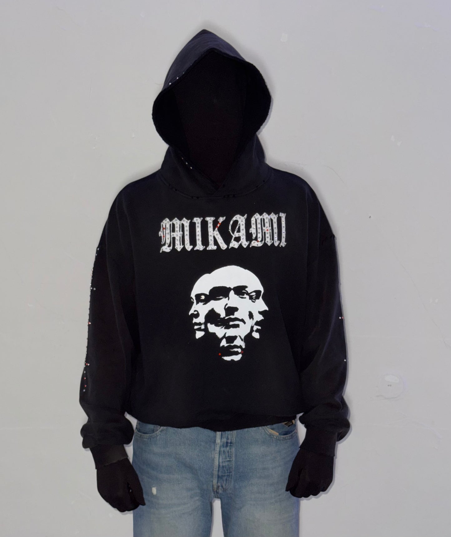 MIKAMI “DUAL SOULS” CRYSTAL HOODIE