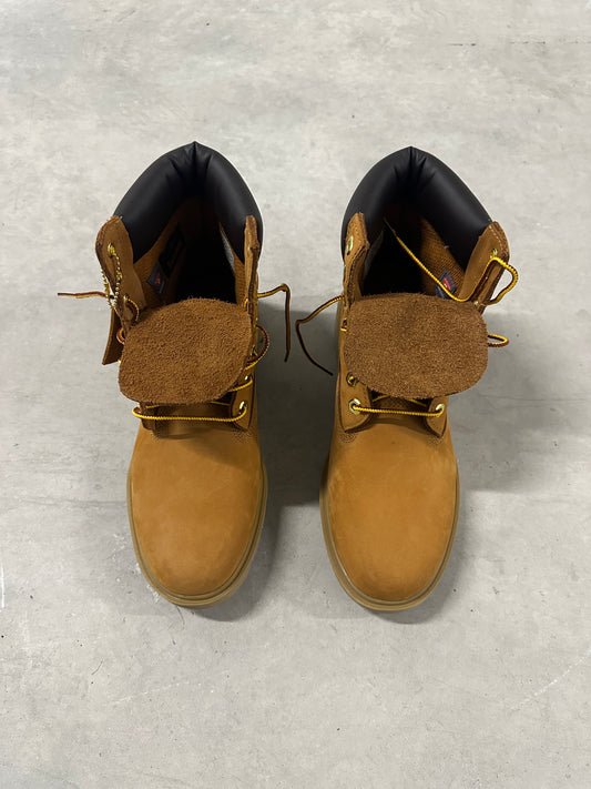 Timberland 6-Inch Premium Boots Wheat – Size 9.5