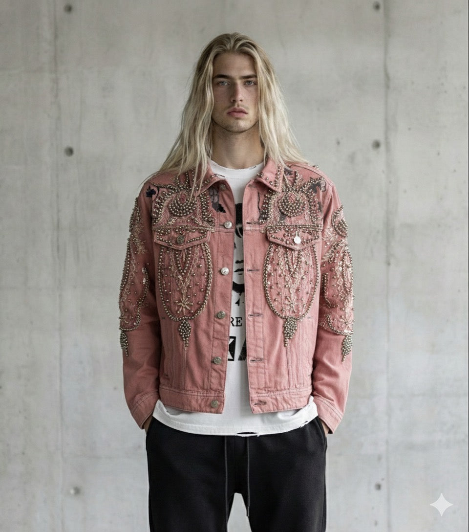 MIKAMI “Imperial Rose” Hand-Embellished Jacket