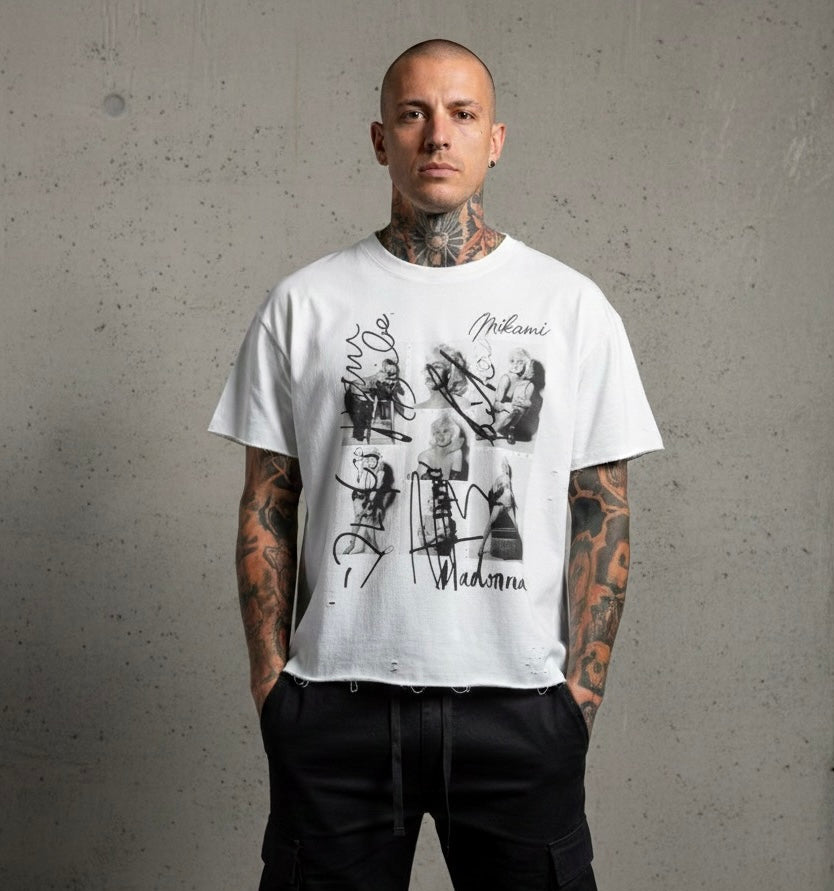 The Mikami “Madonna” Crop Tee – Limited Drop