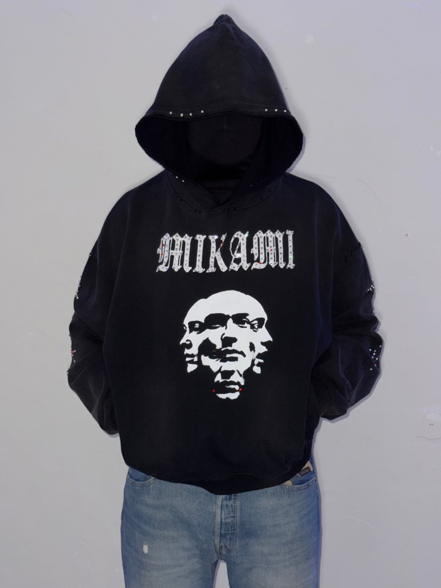 MIKAMI “DUAL SOULS” CRYSTAL HOODIE