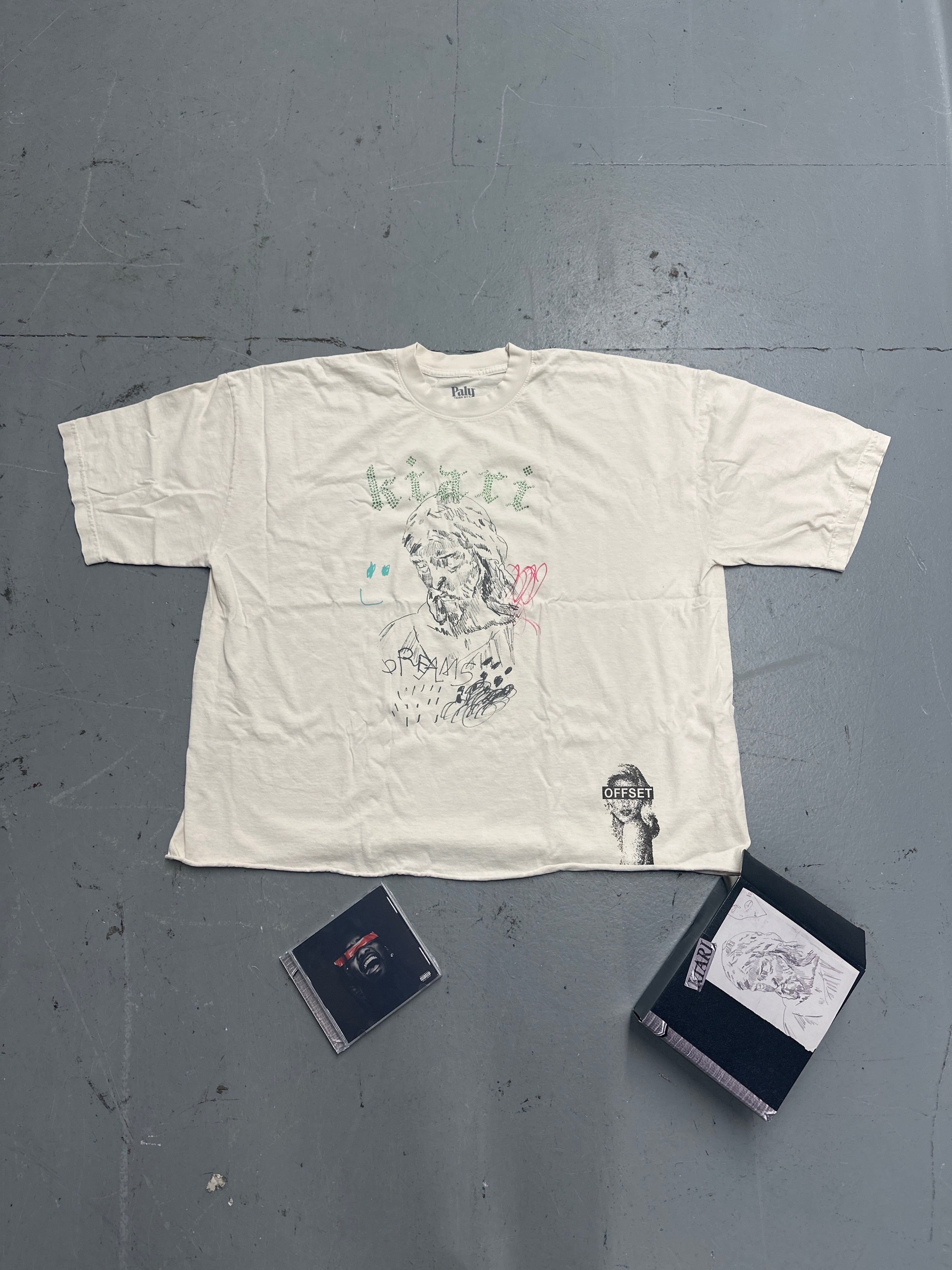 PALY HOLLYWOOD FOR KIARI OFFSET T-SHIRT