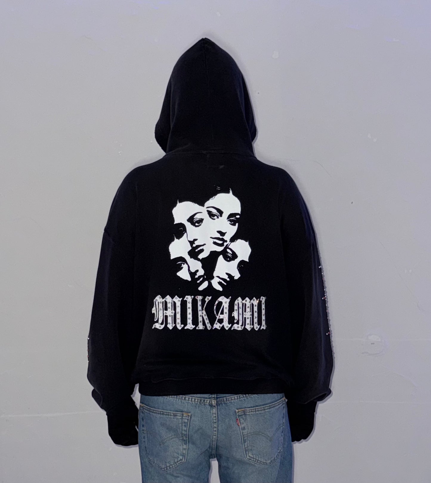 MIKAMI “DUAL SOULS” CRYSTAL HOODIE