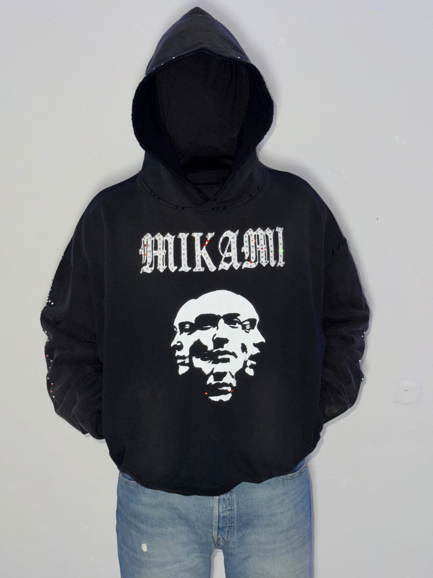 MIKAMI “DUAL SOULS” CRYSTAL HOODIE