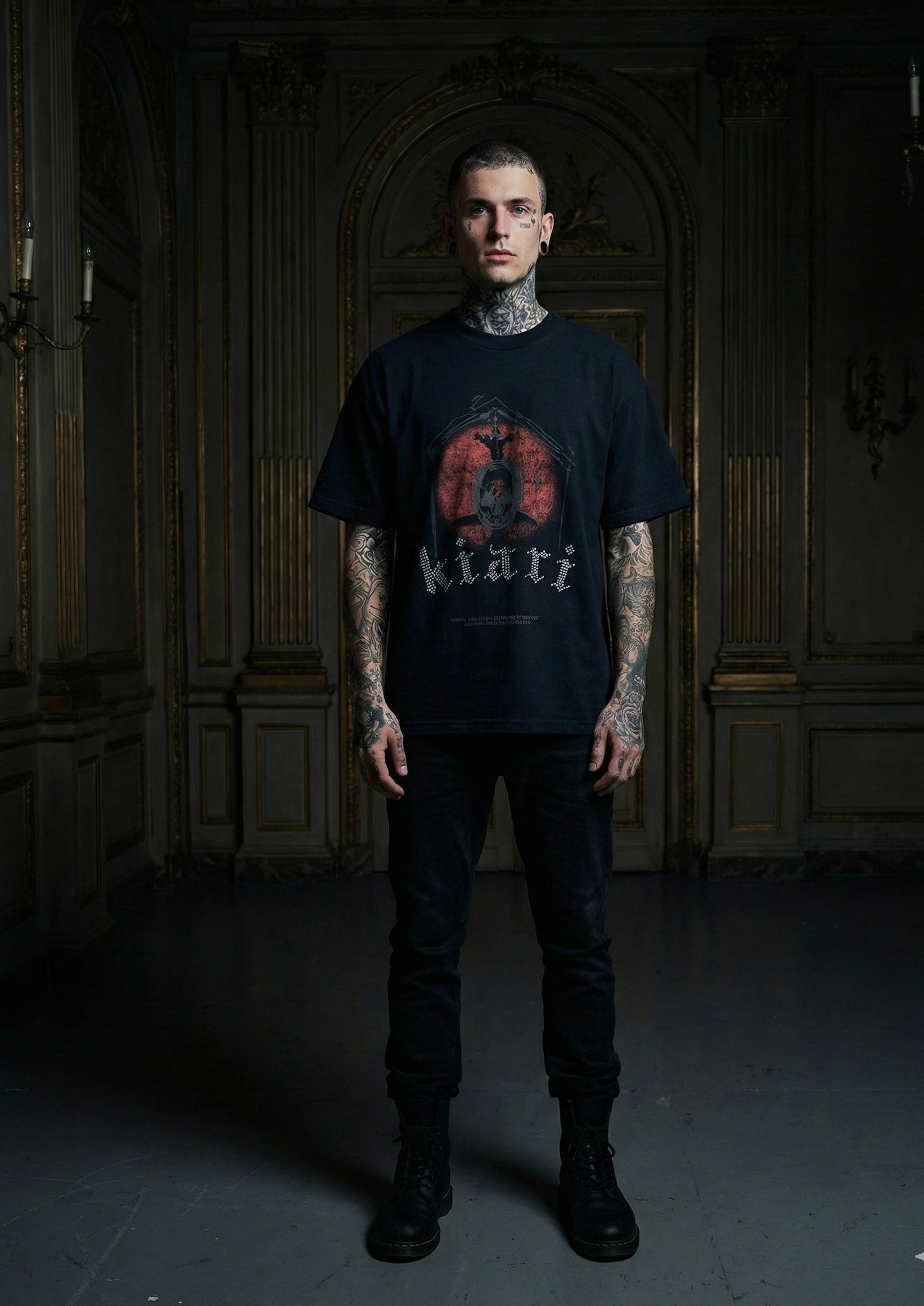 PALY HOLLYWOOD FOR KIARI OFFSET T-SHIRT