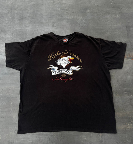 Harley-Davidson Freedom Eagle Tee – Vintage Black (XL)
