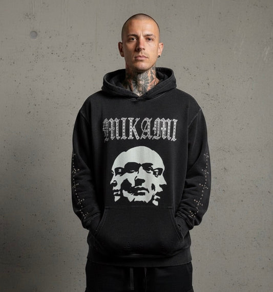 MIKAMI “DUAL SOULS” CRYSTAL HOODIE