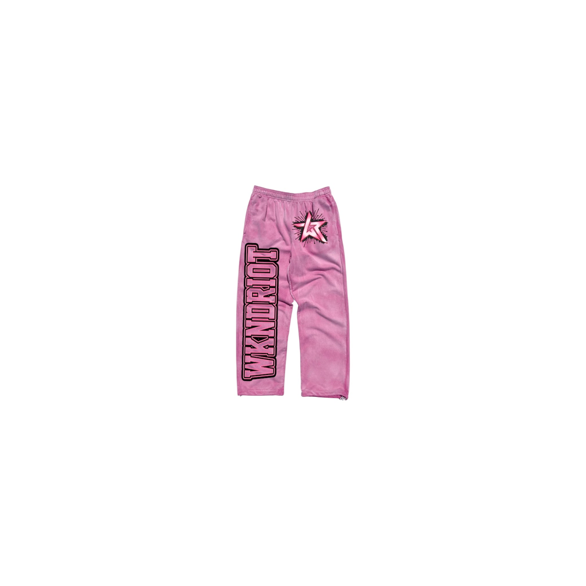 WKNDRIOT Logo Sweatpants – Pink
