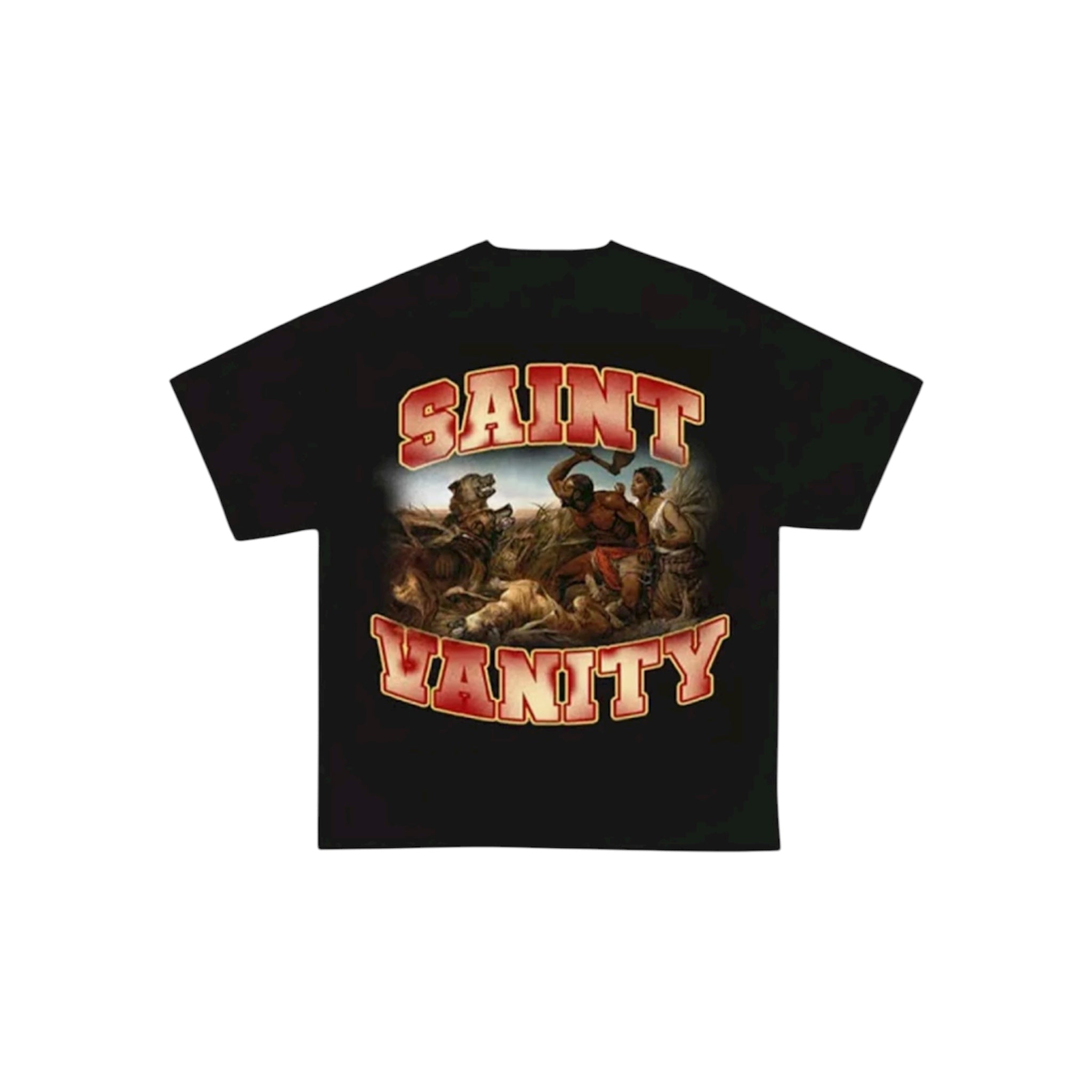 Saint Vanity Tee – Warrior Print