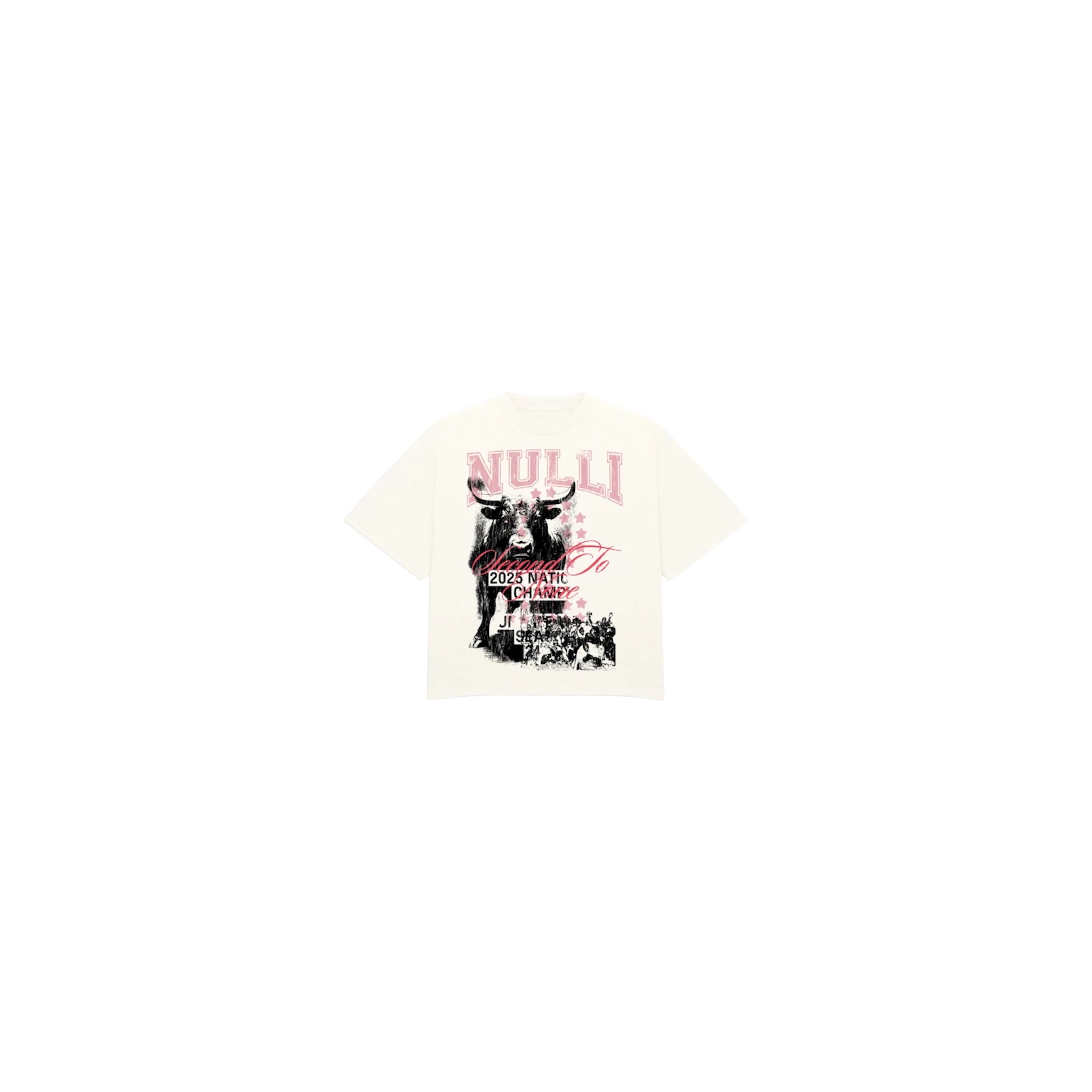 Nulli National Champ Tee – Off White
