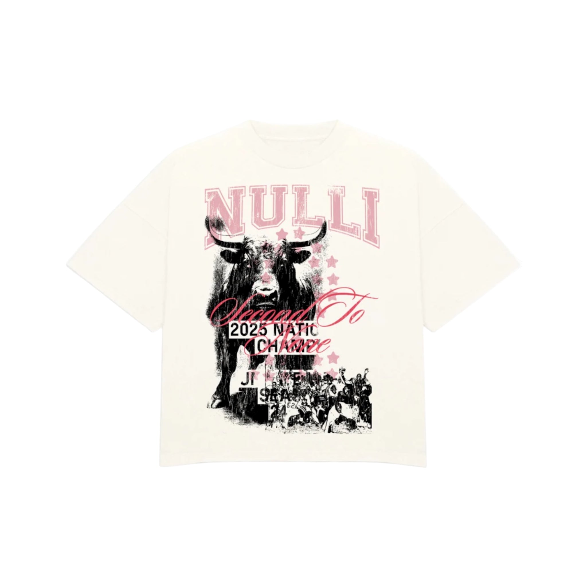 Nulli National Champ Tee – Off White