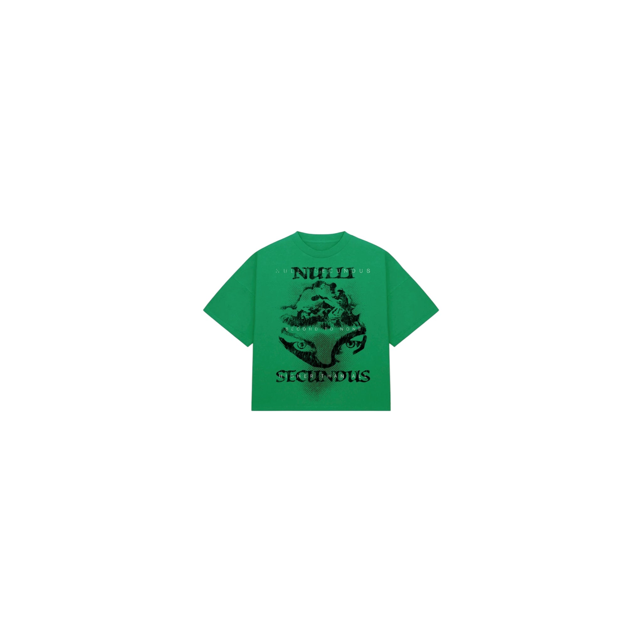 Nulli Secundus Green Tee – Vintage Graphic