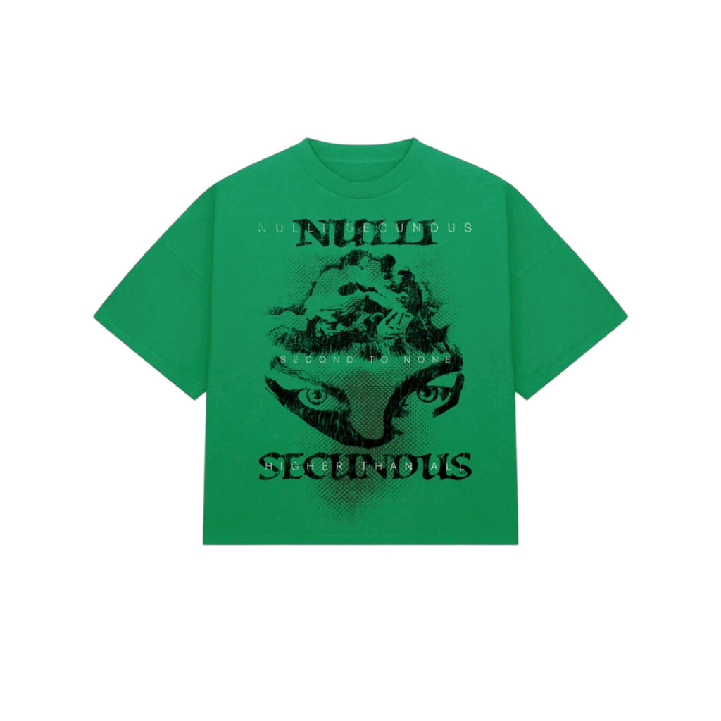 Nulli Secundus Green Tee – Vintage Graphic