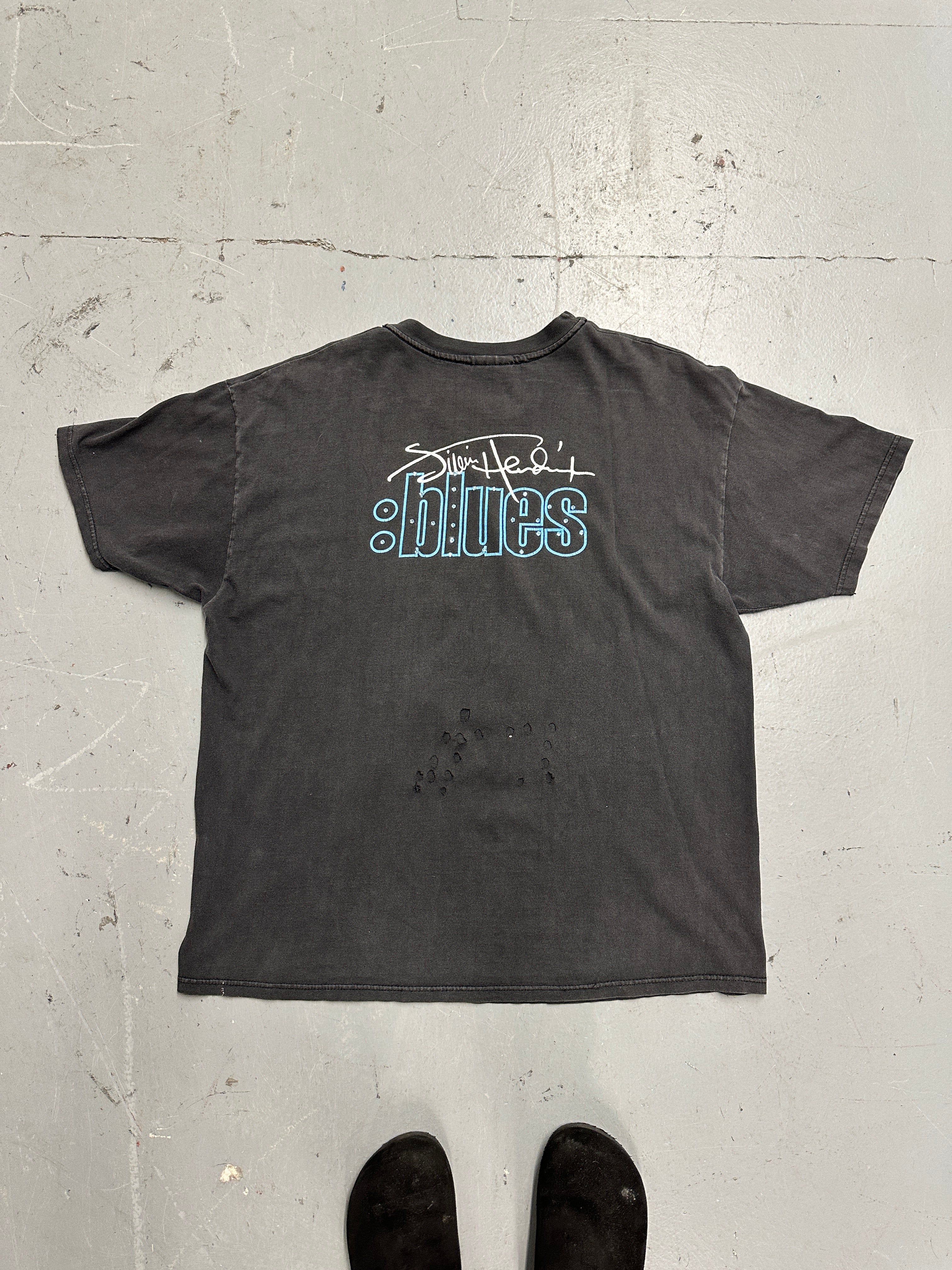 Mi Kami – Blues Legacy Rhinestone Tee (Size L)