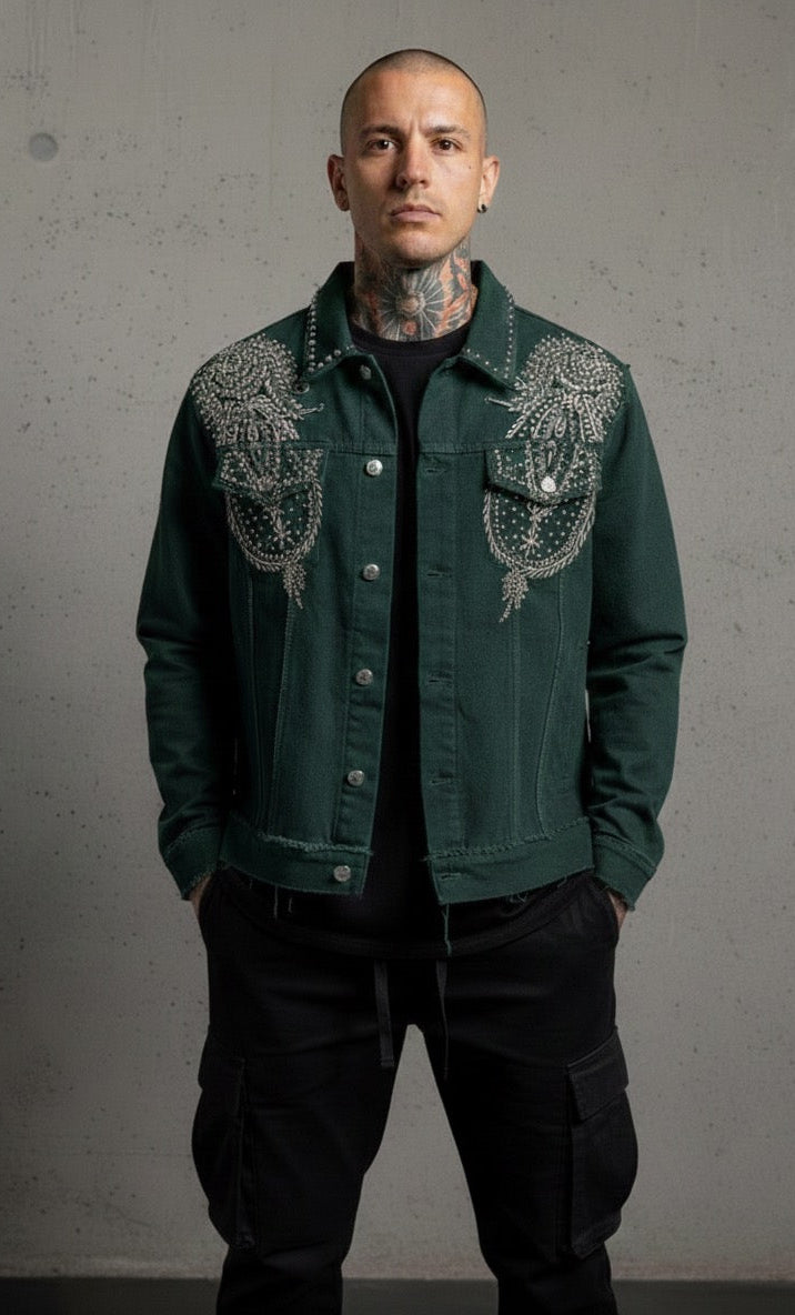 MIKAMI – Emerald Sovereign Jacket (One of One)