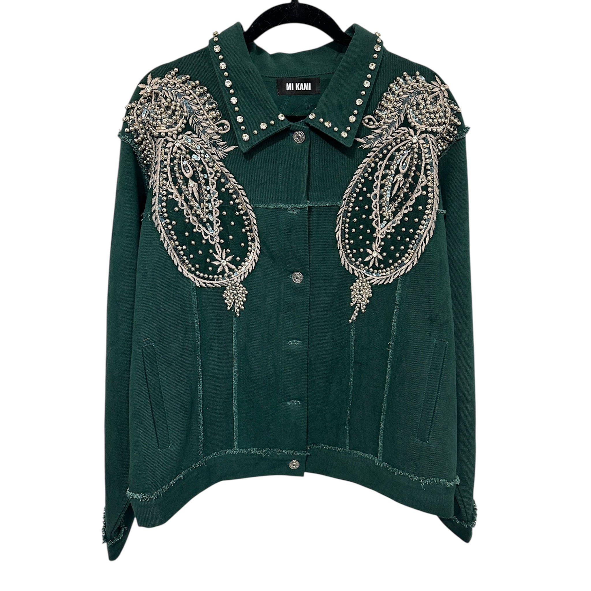 MIKAMI – Emerald Sovereign Jacket (One of One)
