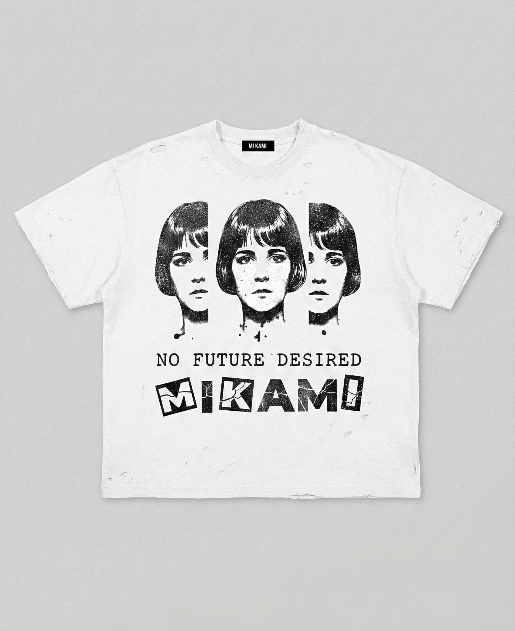 MIKAMI • “NO FUTURE DESIRED” Graphic Tee