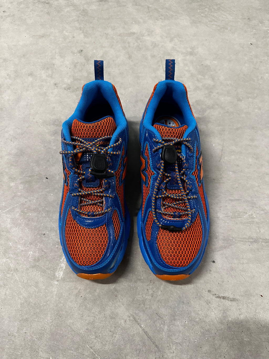 New Balance U740CB2 “Benson Project” – Blue/Orange Mesh Sneakers SZ40-7us