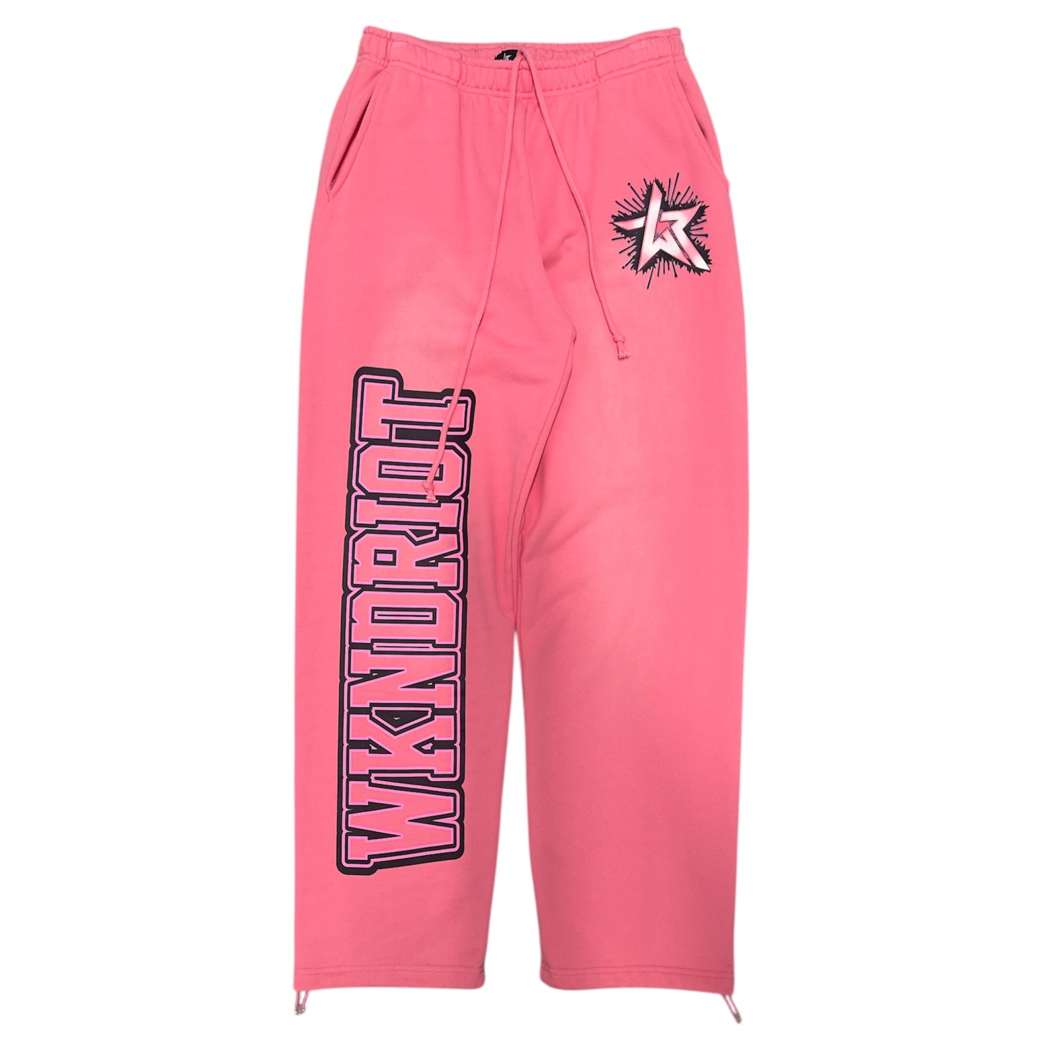 WKNDRIOT Logo Sweatpants – Pink