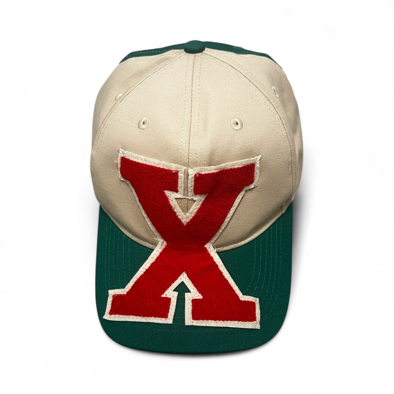 PDF Chanel Varsity “X” Cap – Beige/Green
