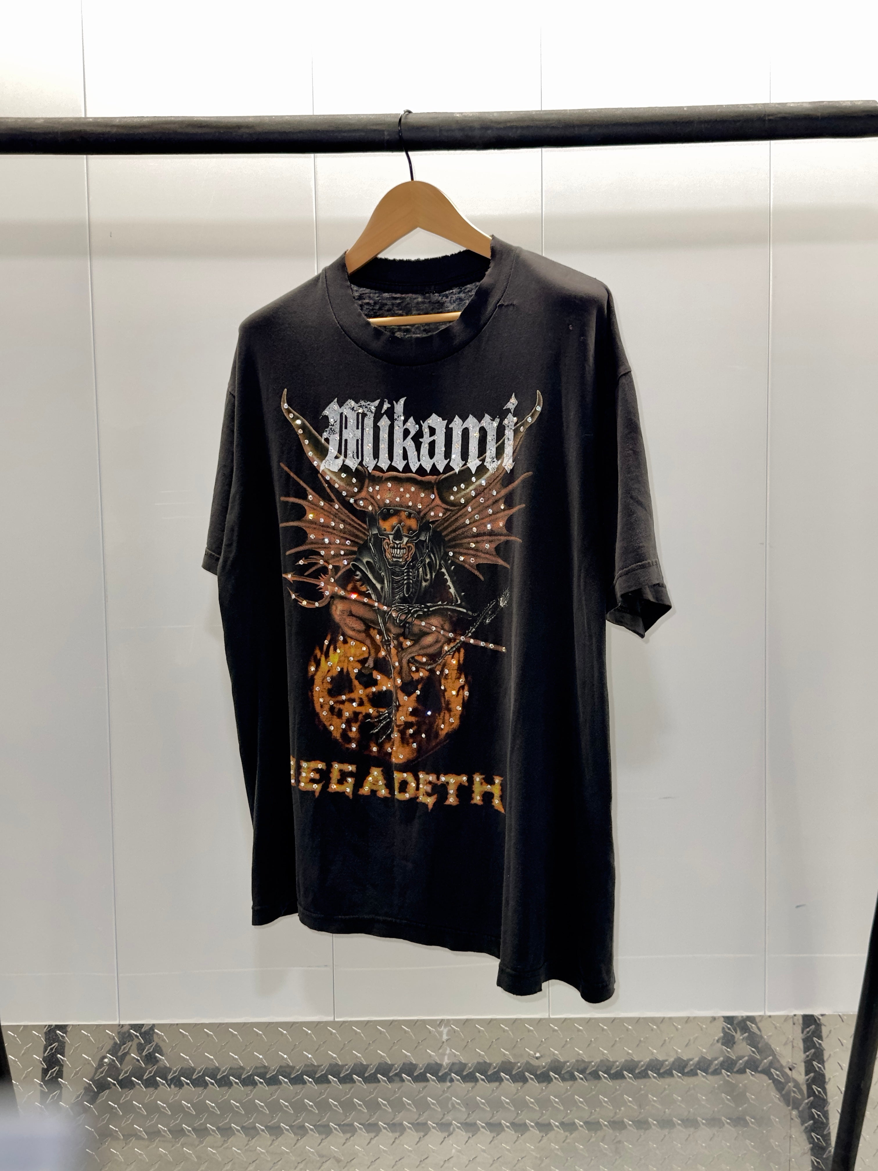 MIKAMI × MEGADETH — “Hellspawn Vintage Tee” (1/1)