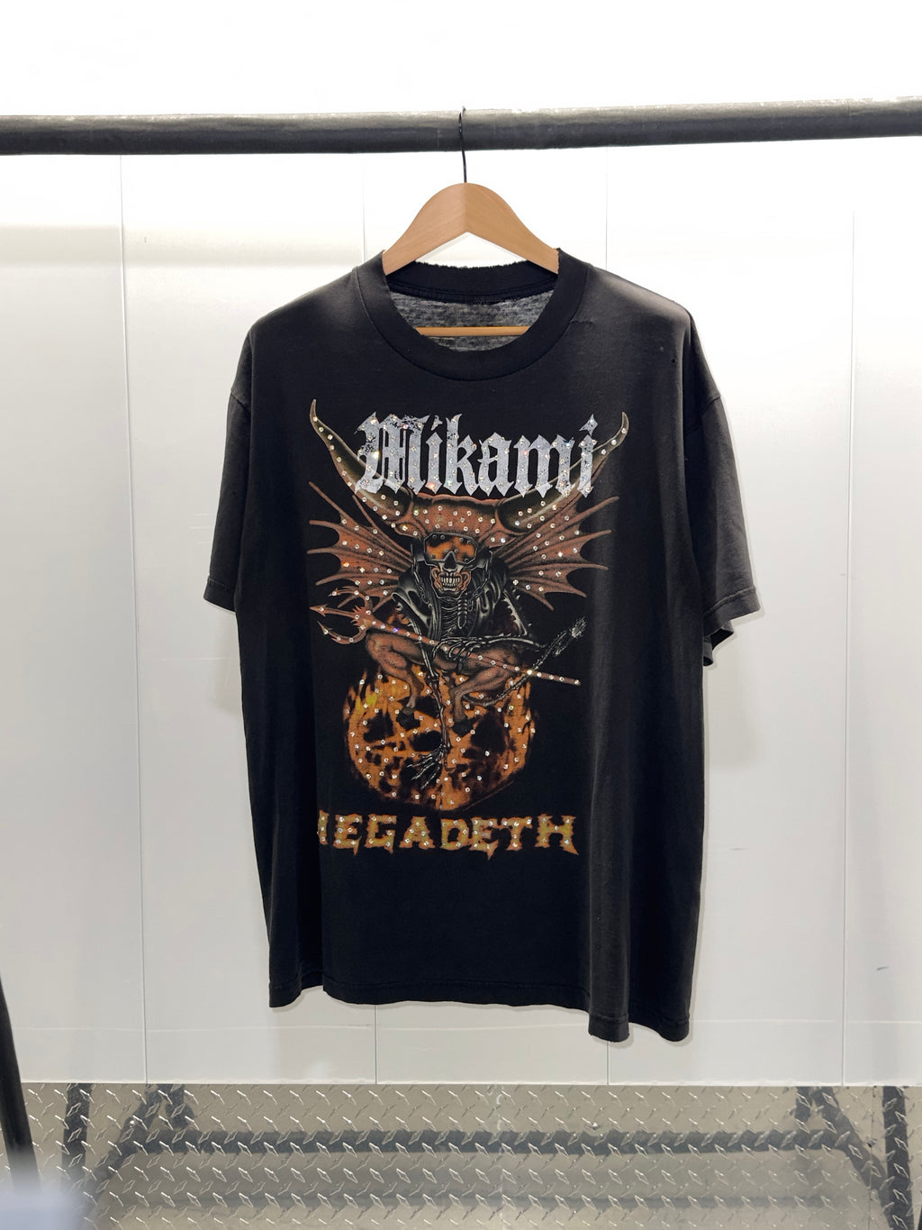 MIKAMI × MEGADETH — “Hellspawn Vintage Tee” (1/1)