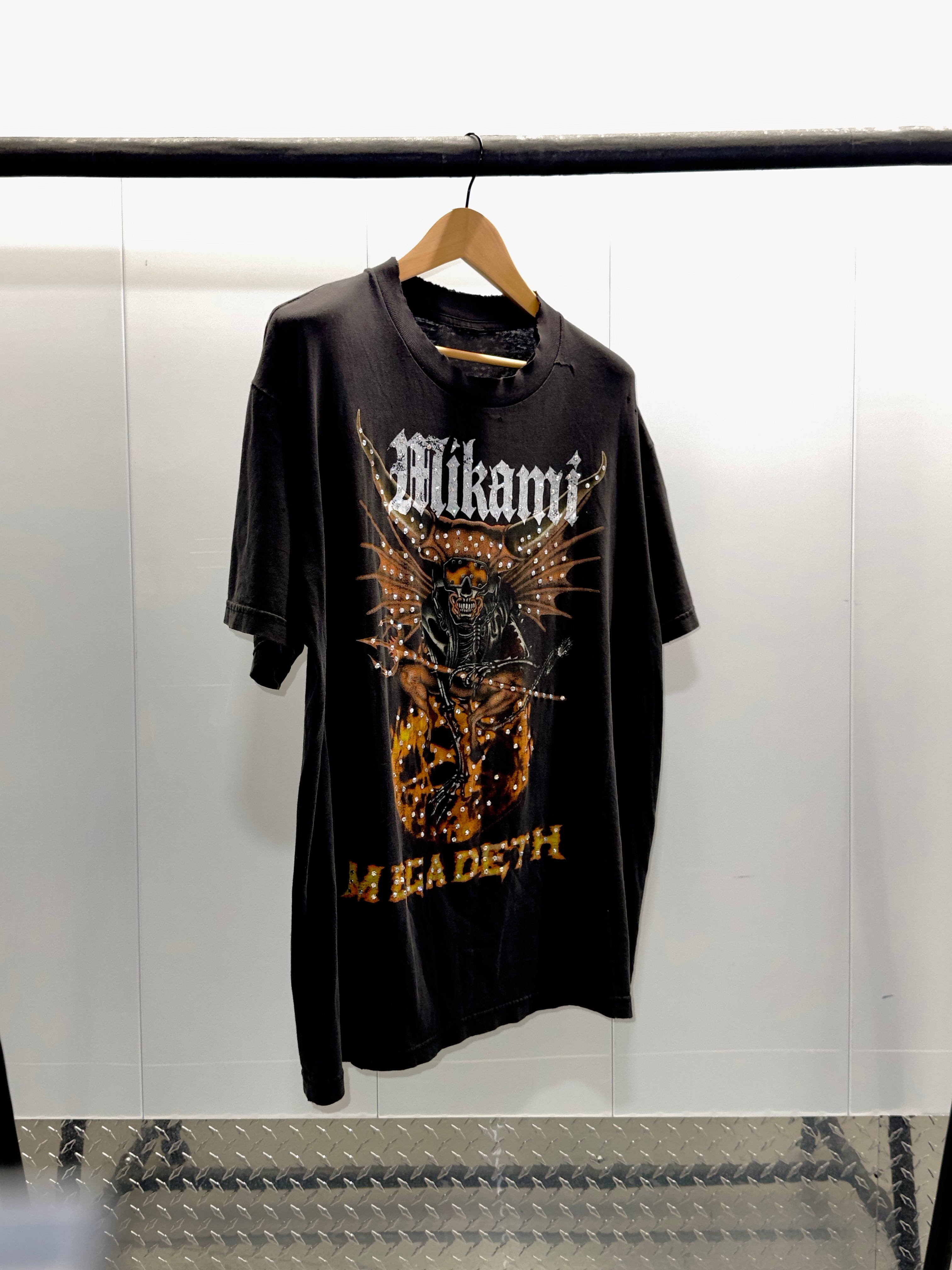 MIKAMI × MEGADETH — “Hellspawn Vintage Tee” (1/1)