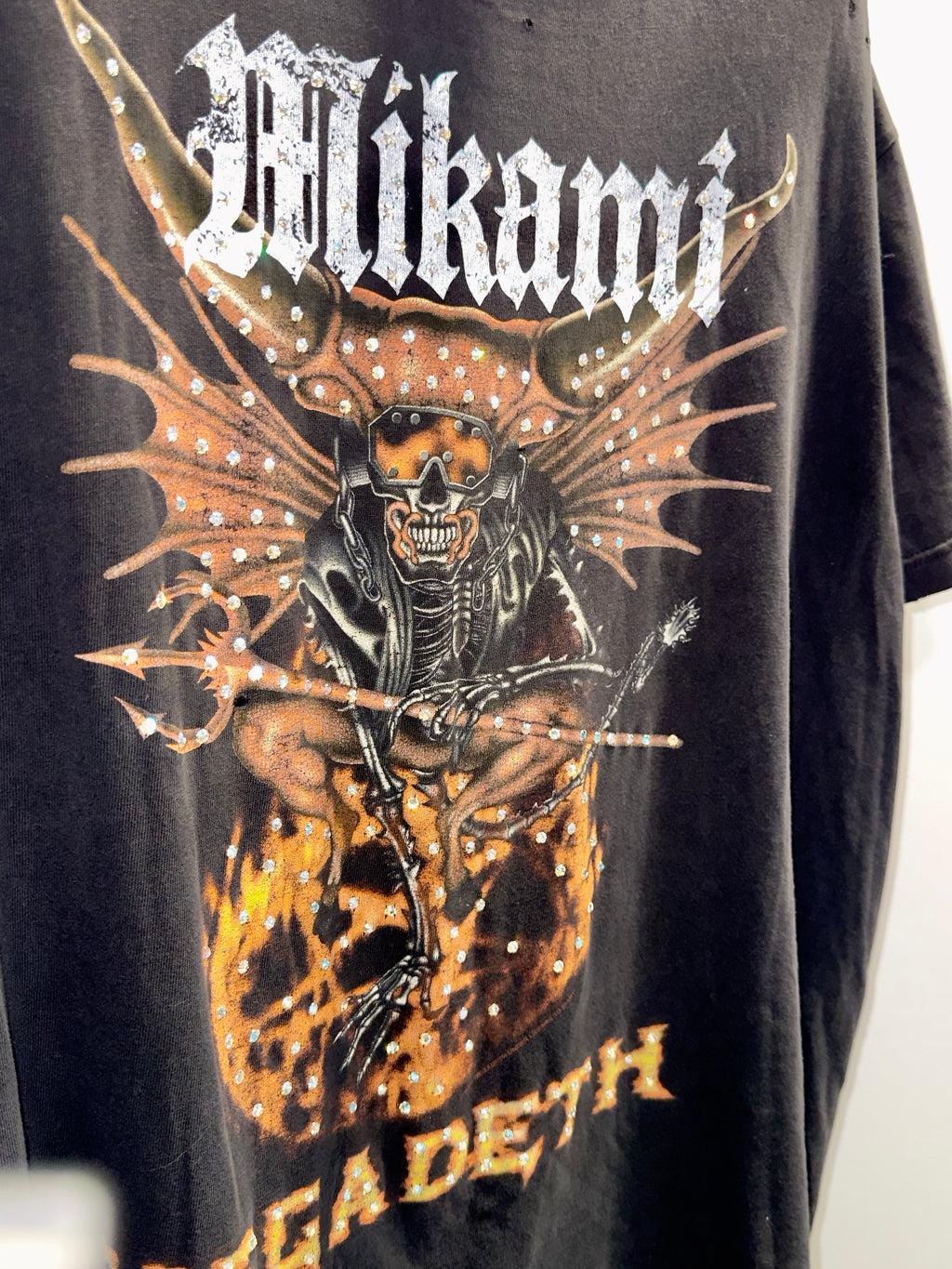MIKAMI × MEGADETH — “Hellspawn Vintage Tee” (1/1)