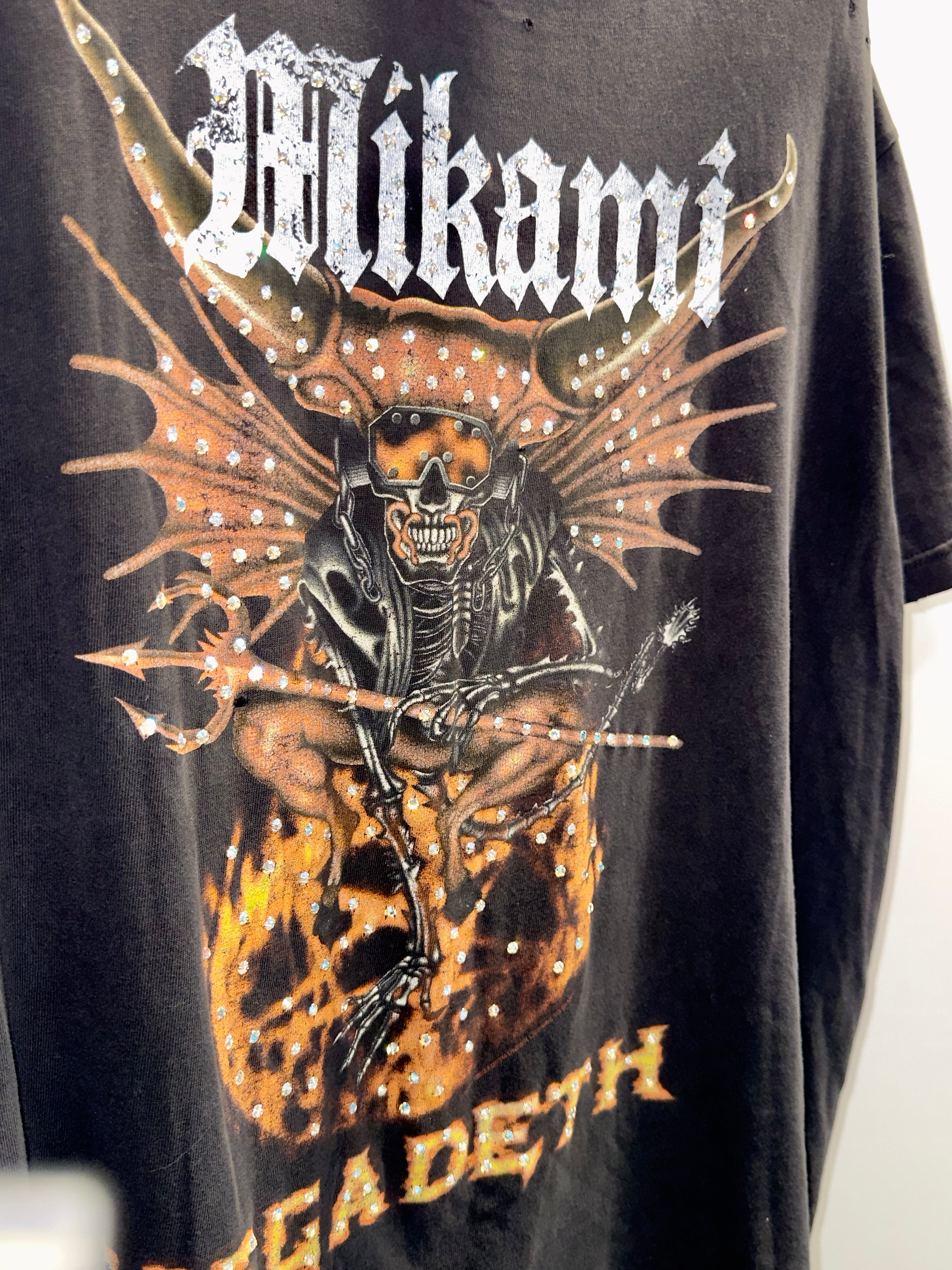 MIKAMI × MEGADETH — “Hellspawn Vintage Tee” (1/1)