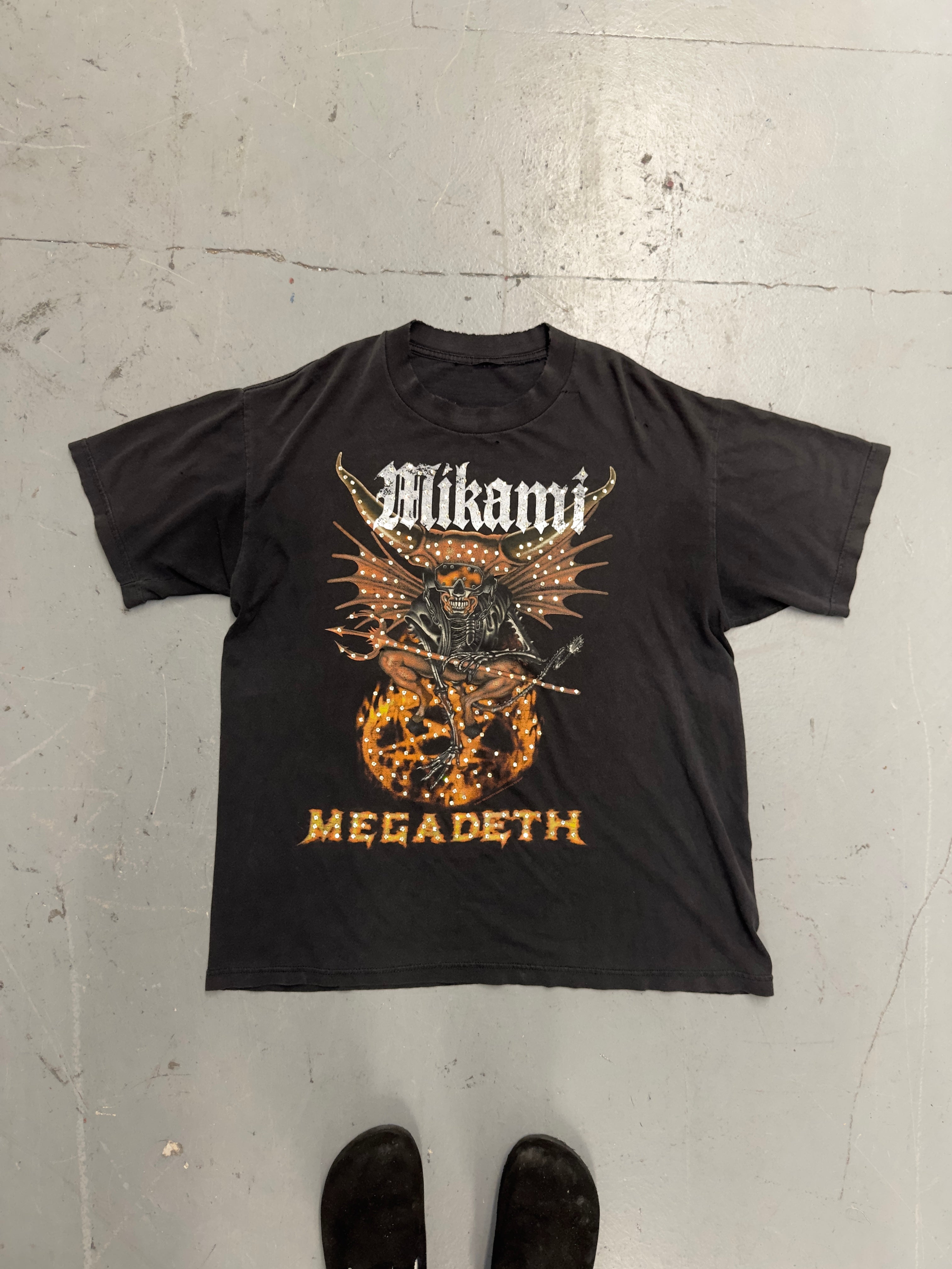 MIKAMI × MEGADETH — “Hellspawn Vintage Tee” (1/1)