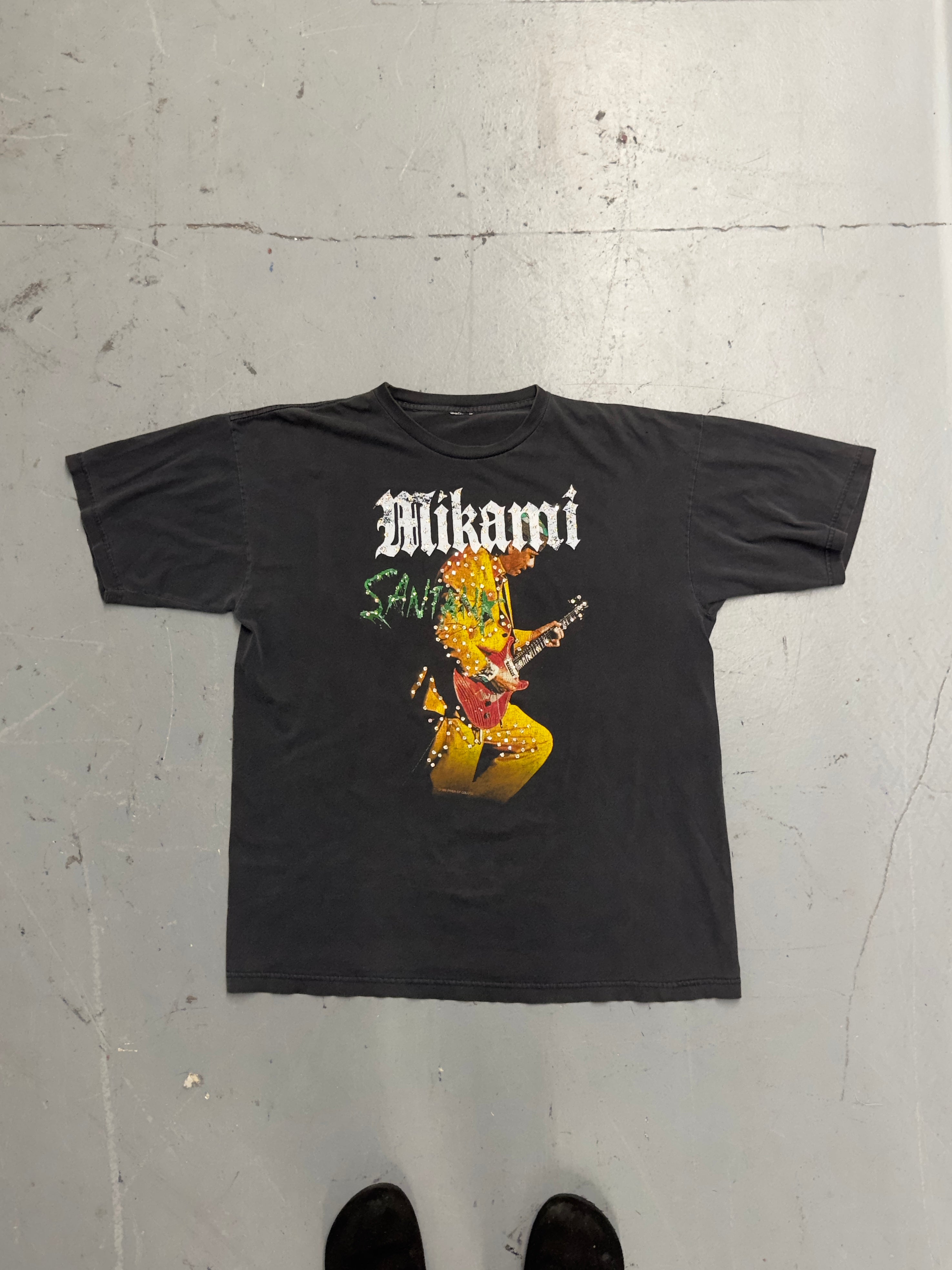 MIKAMI × Santana — “Electric Aura Vintage Tee” (1/1)