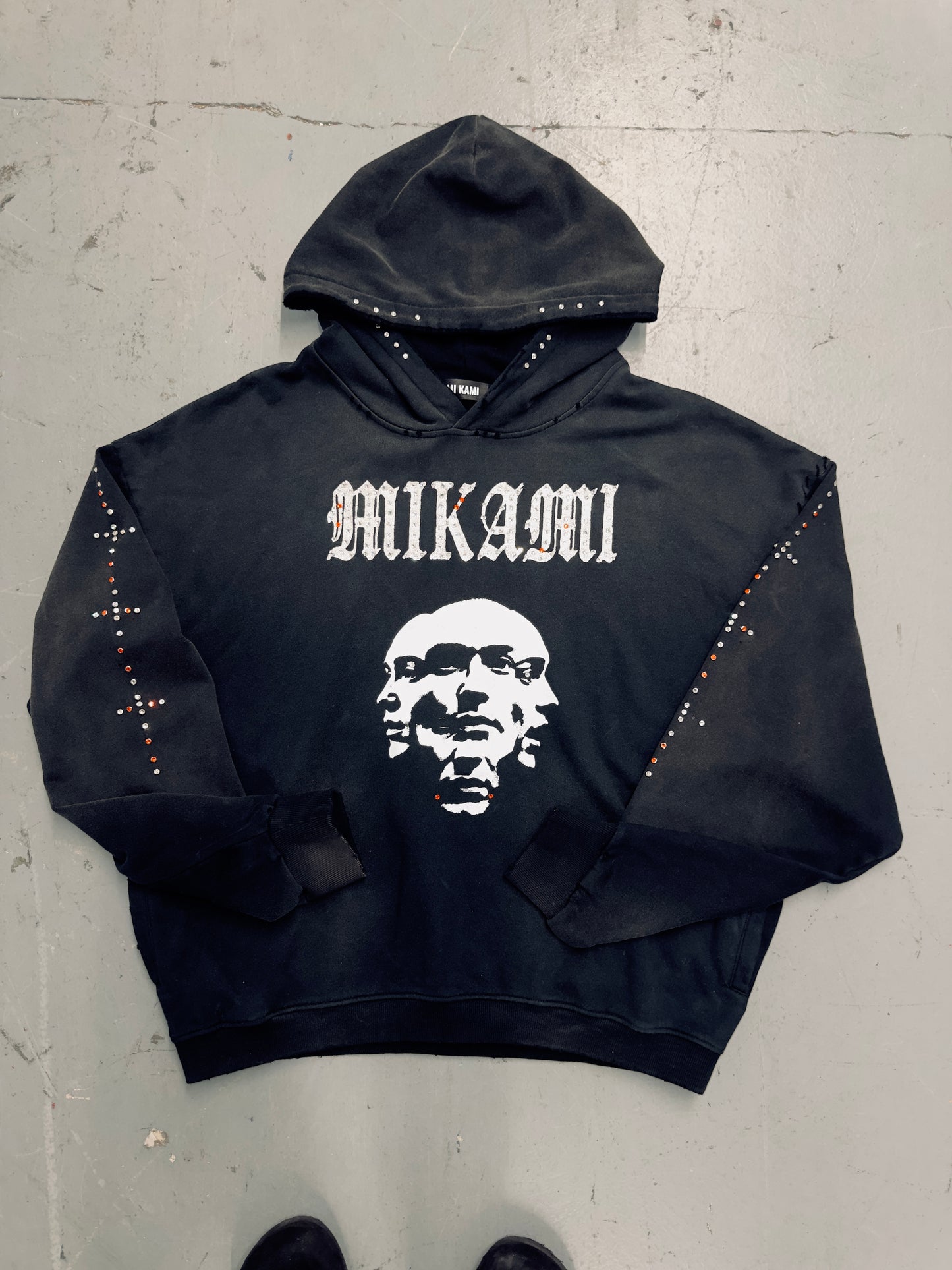 MIKAMI “DUAL SOULS” CRYSTAL HOODIE
