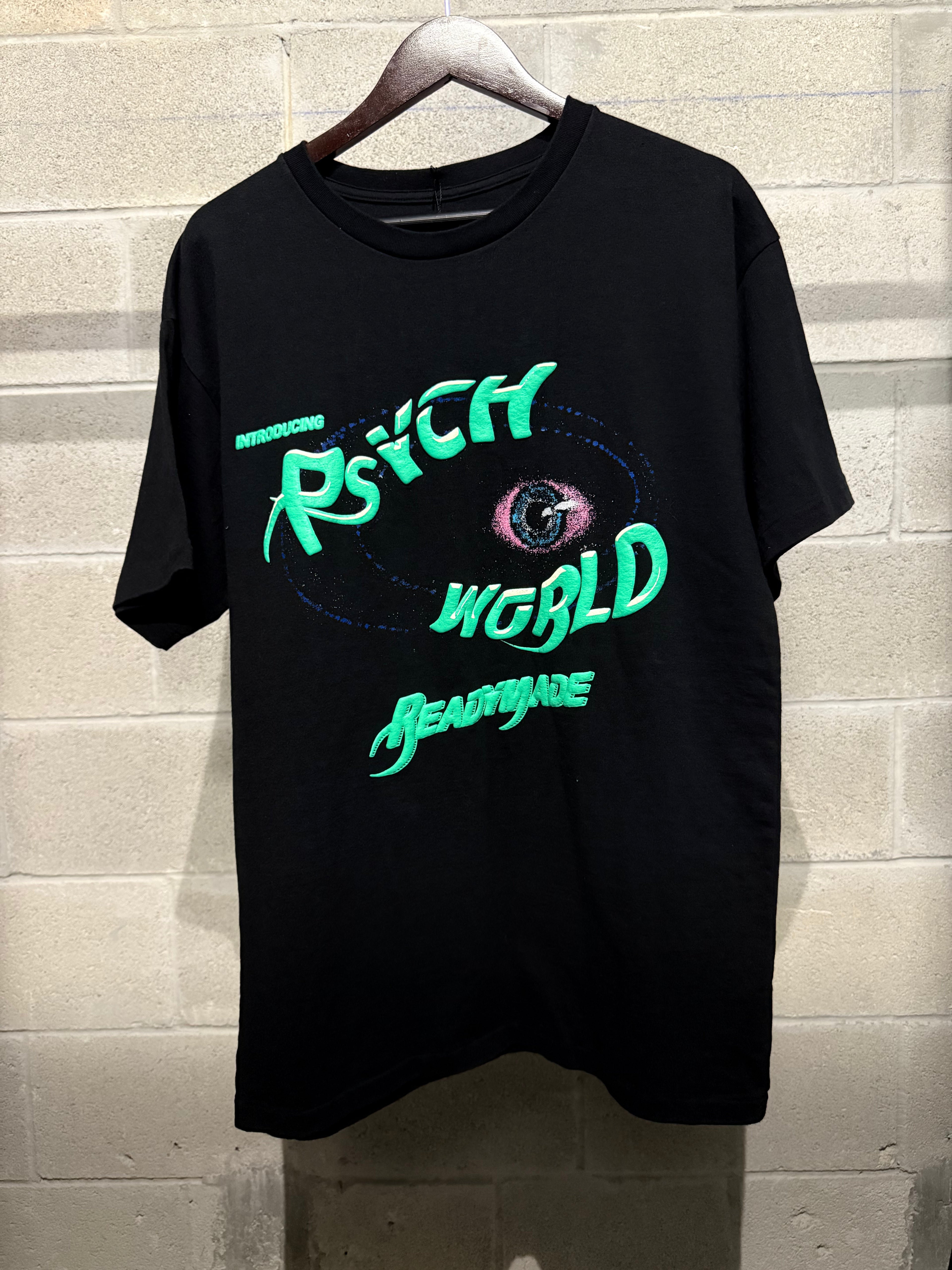 Readymade “Psych World” Tee – Black (L)