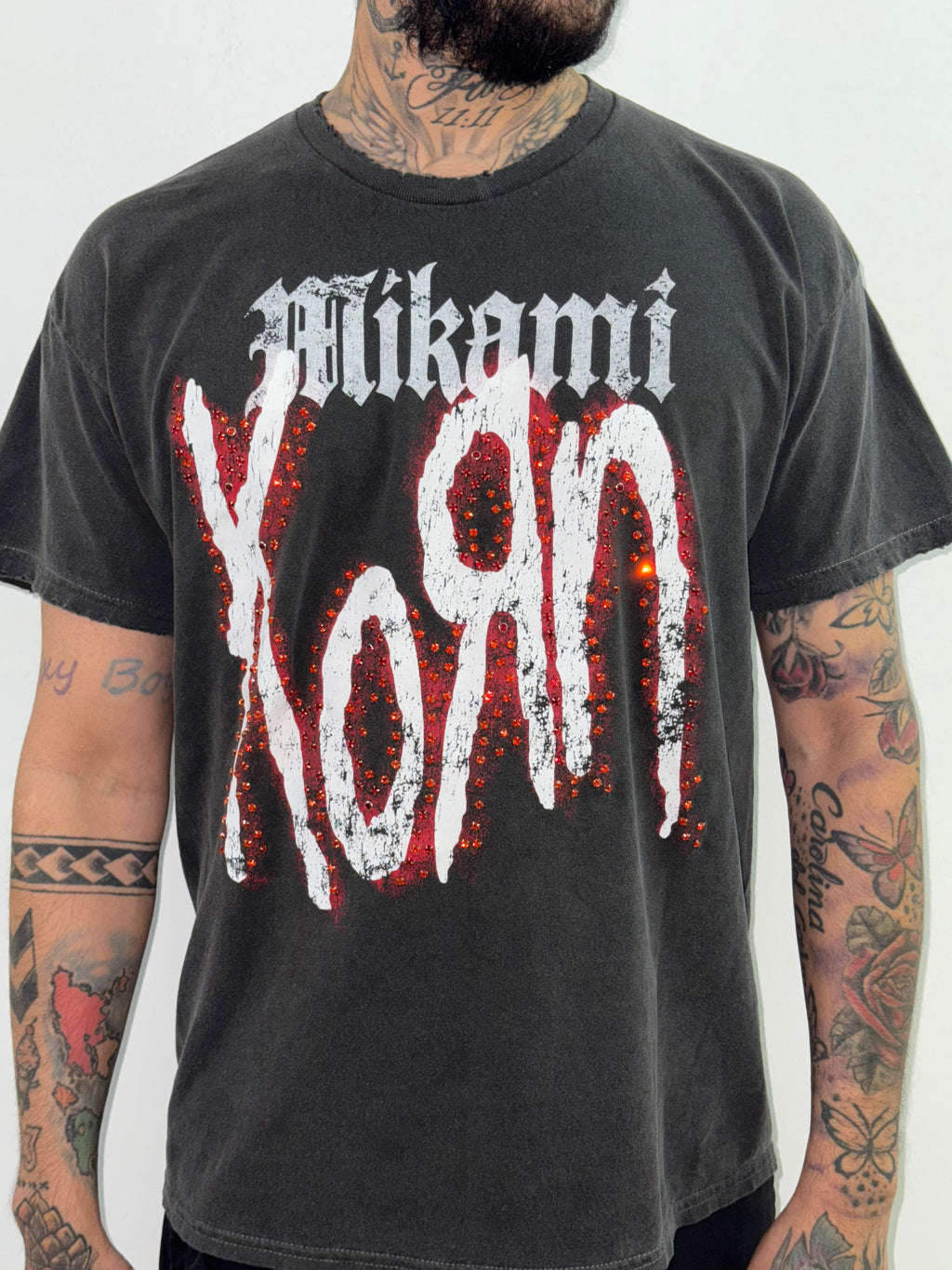 Mi Kami “Korn” Rhinestone Tee