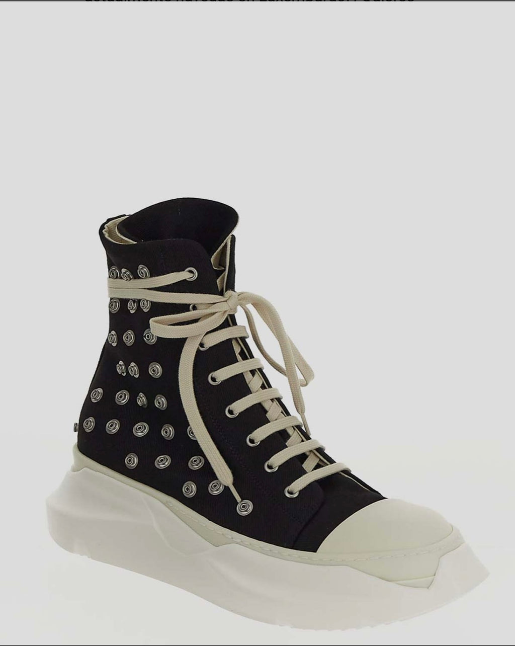 Rick Owens DRKSHDW Abstract Sneaks - Black/Milk SZ-41