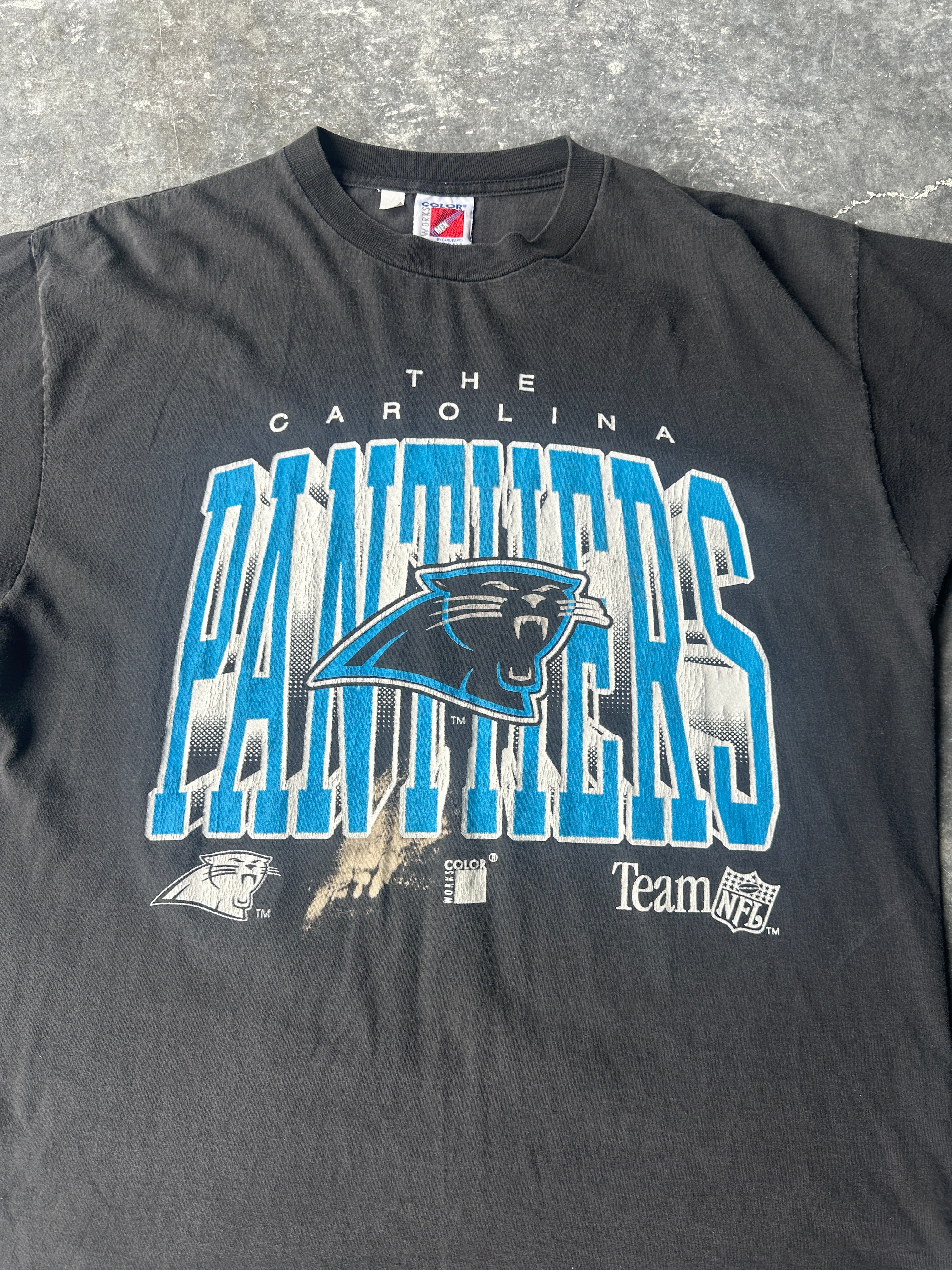 Vintage Black Panthers Graphic Tee – Oversized Fit SZ-2XL