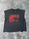 Custom Vintage Resident Evil Tee – Crystal & Safety Pin Accents SZ-XL
