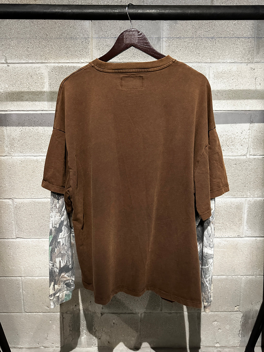 Godspeed "Skeleton Angler" Tee – Brown (XL)