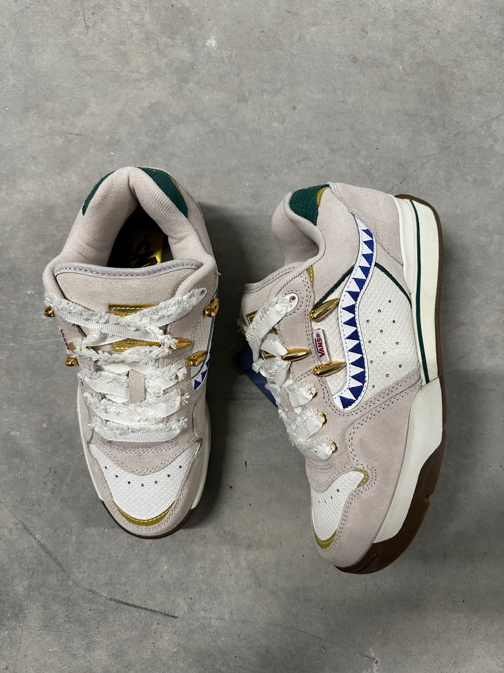 Vans Skate Style 86 LX "Cream/Gold" – Size 40