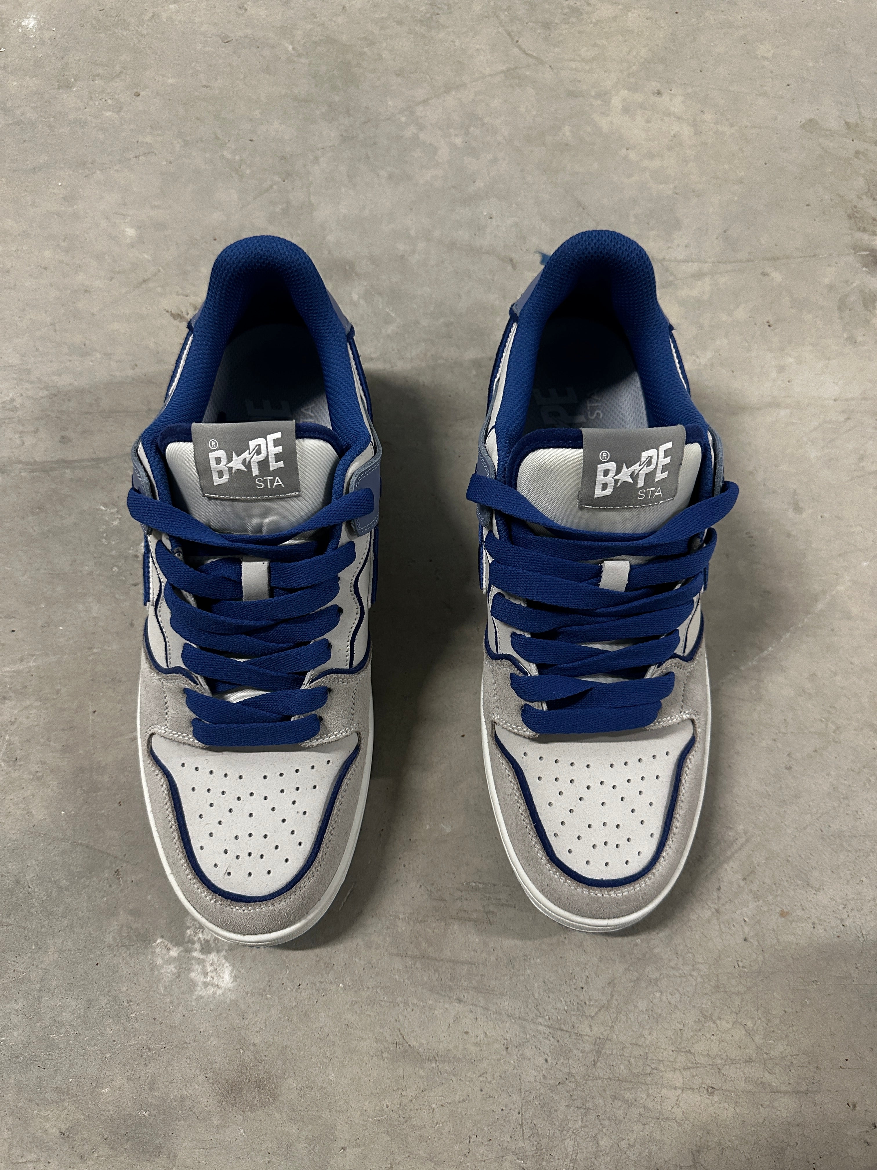 BAPE STA 93 Low "Grey/Blue" – Size 44