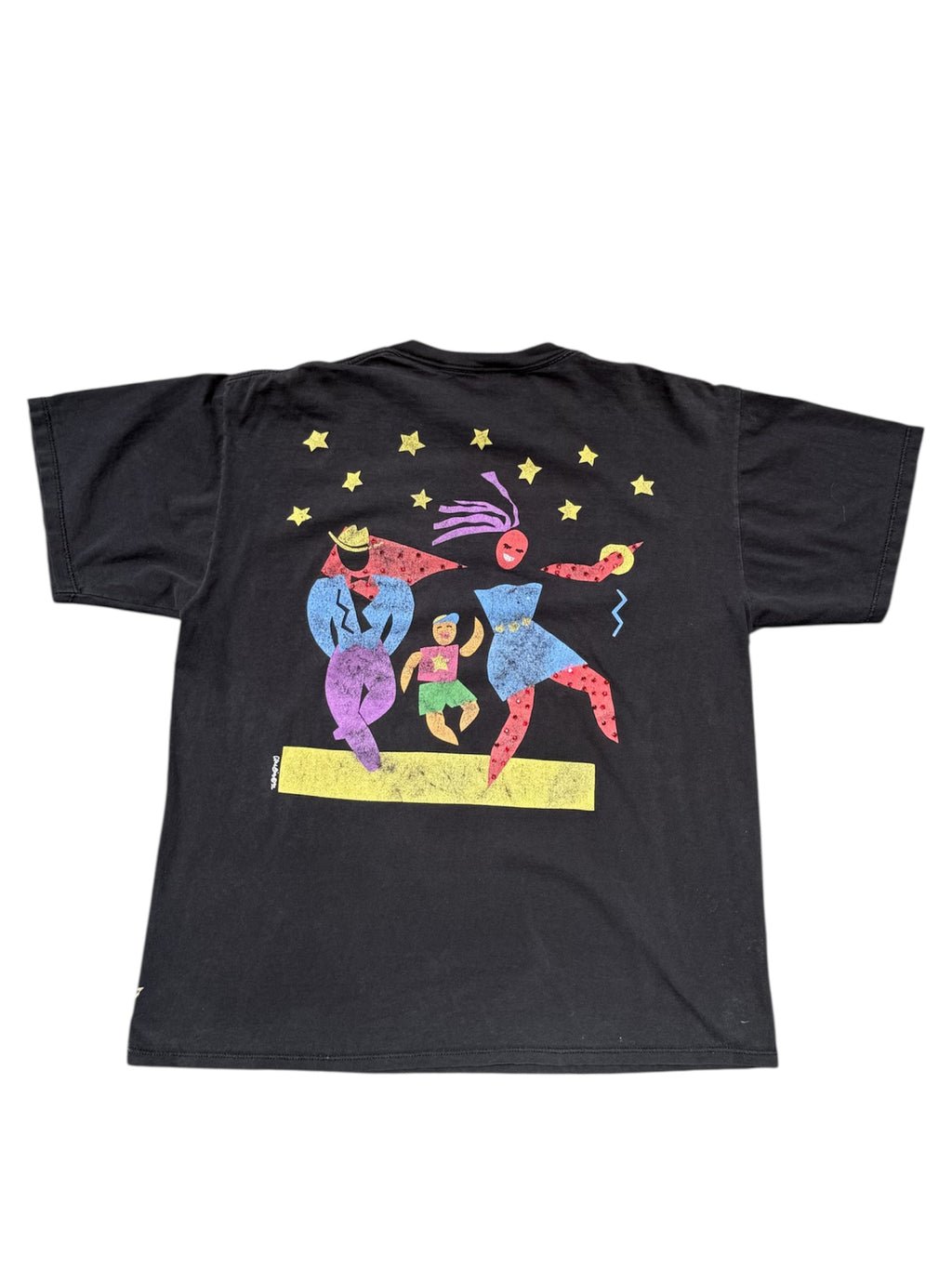 Mi Kami "Hall of Fame" Vintage Rhinestone Tee Sz-XL