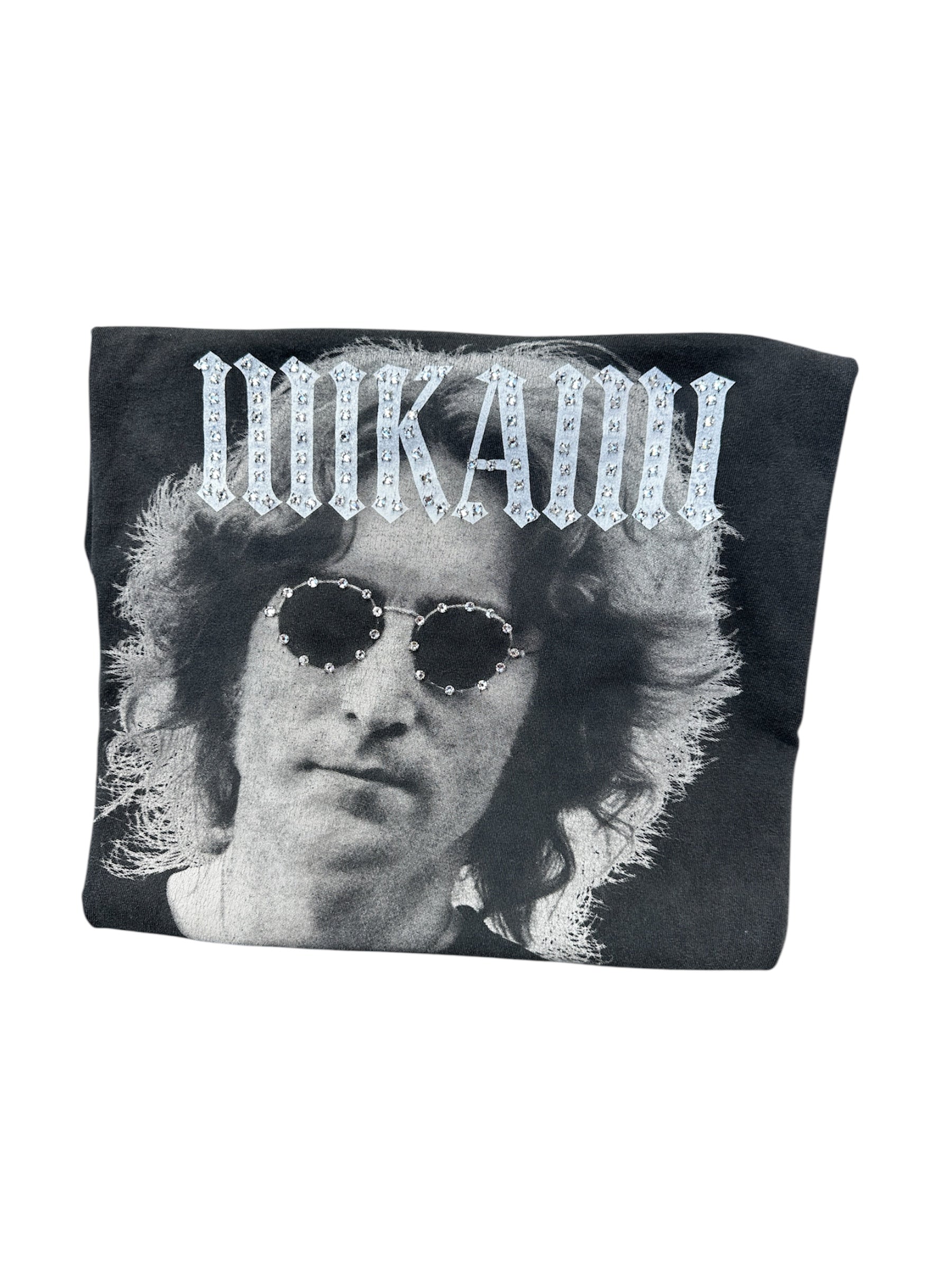 Mi Kami x John Lennon Vintage Rhinestone Tee – Size L
