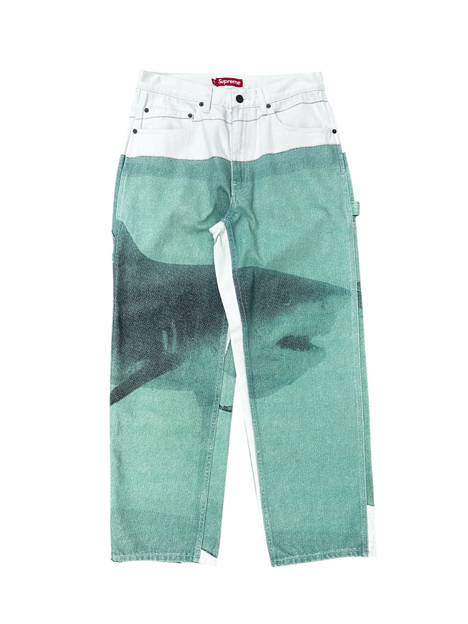 Supreme Shark Print Denim – Size 36
