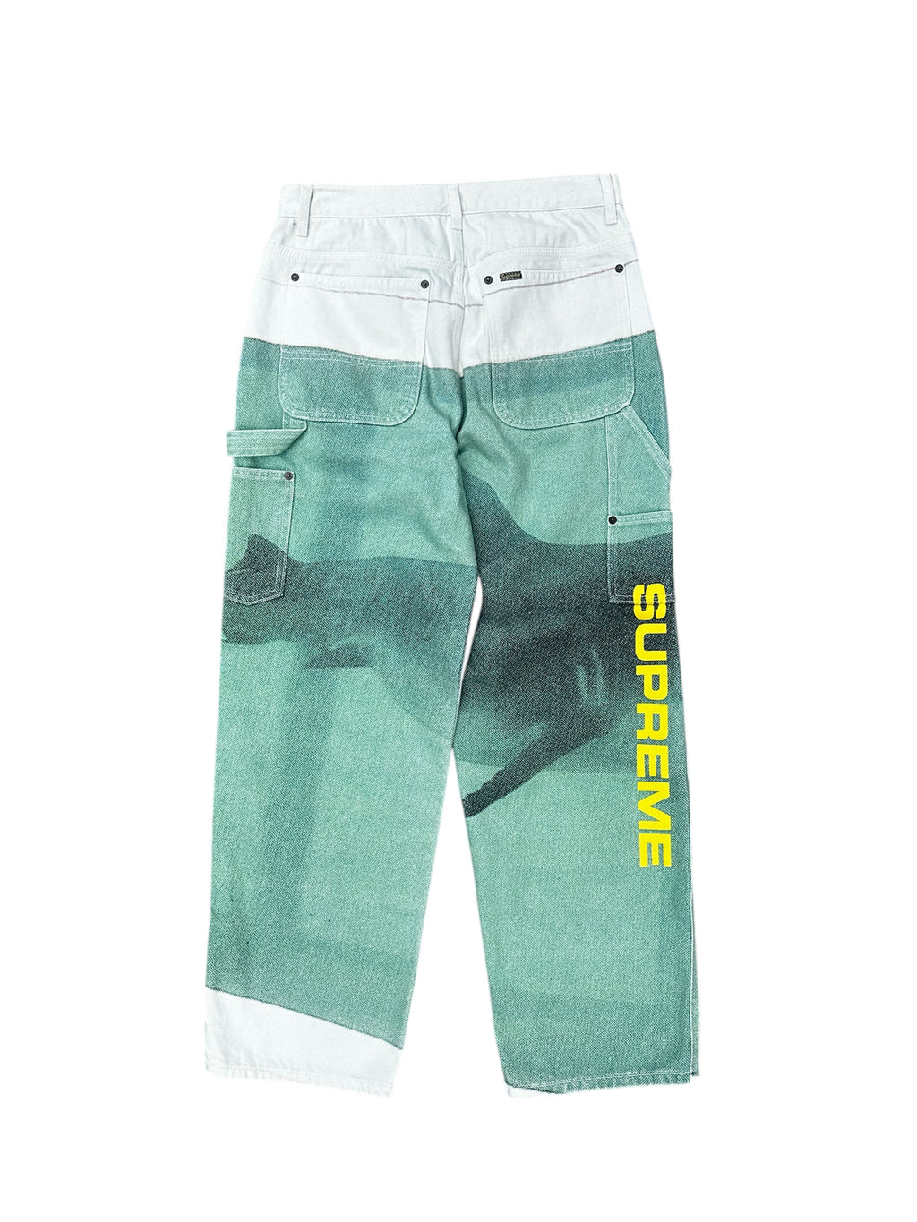 Supreme Shark Print Denim – Size 36