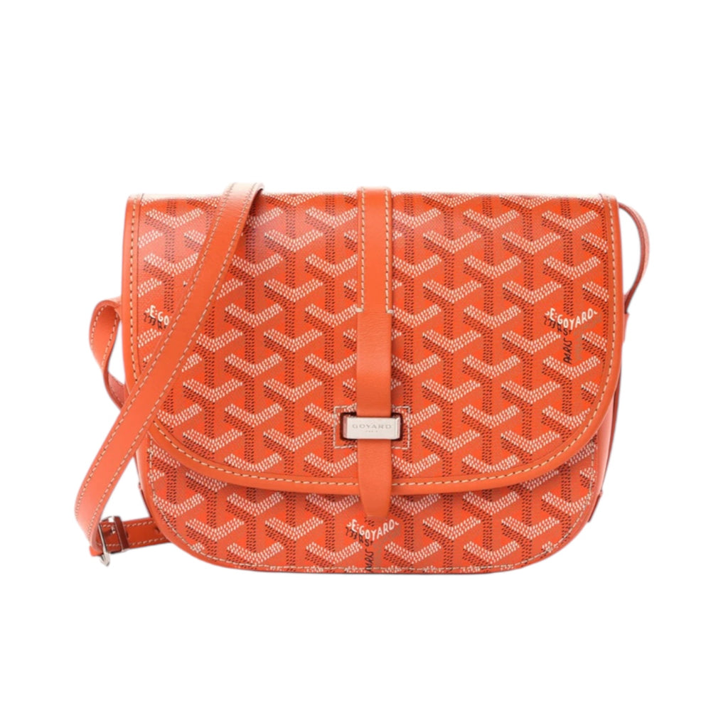 Goyard Belvédère MM Shoulder Bag – Orange