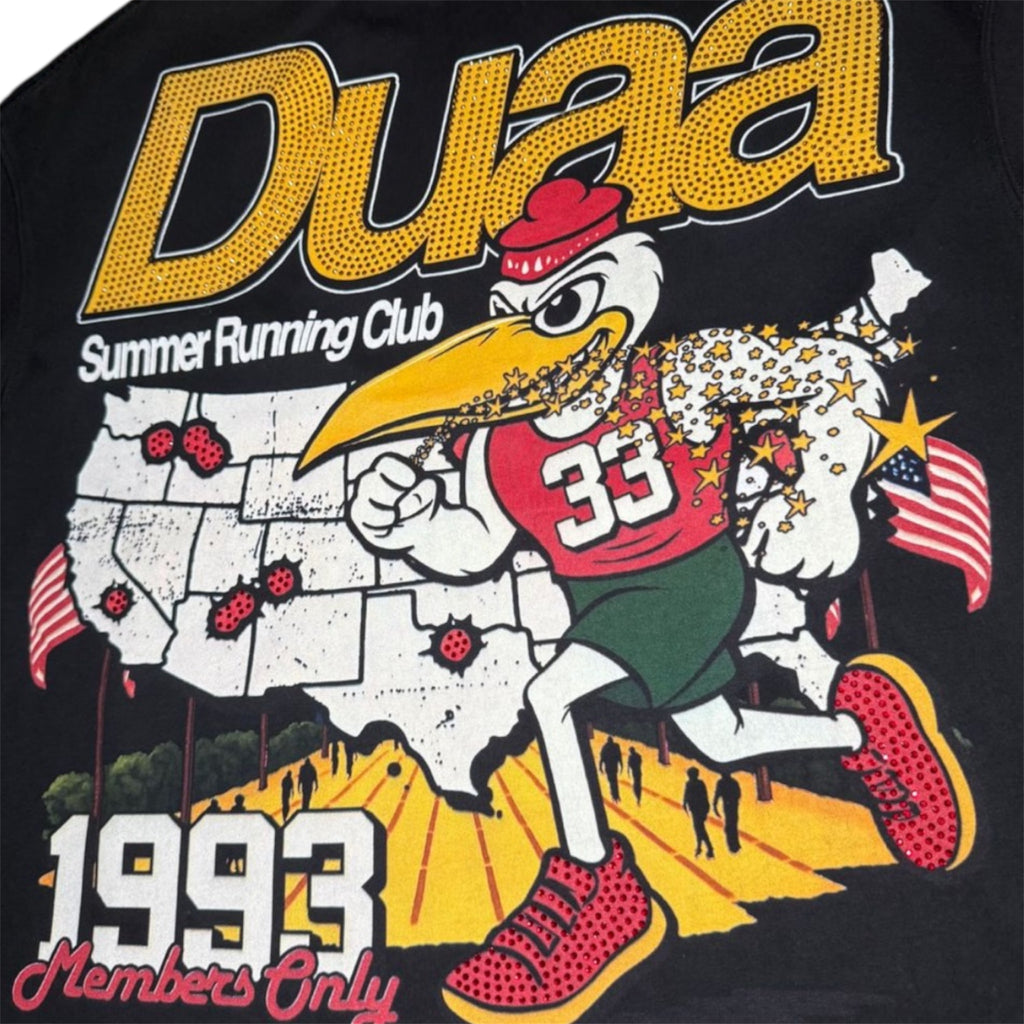 Sprint Black Rhinestone Tee – 1993 Members Only