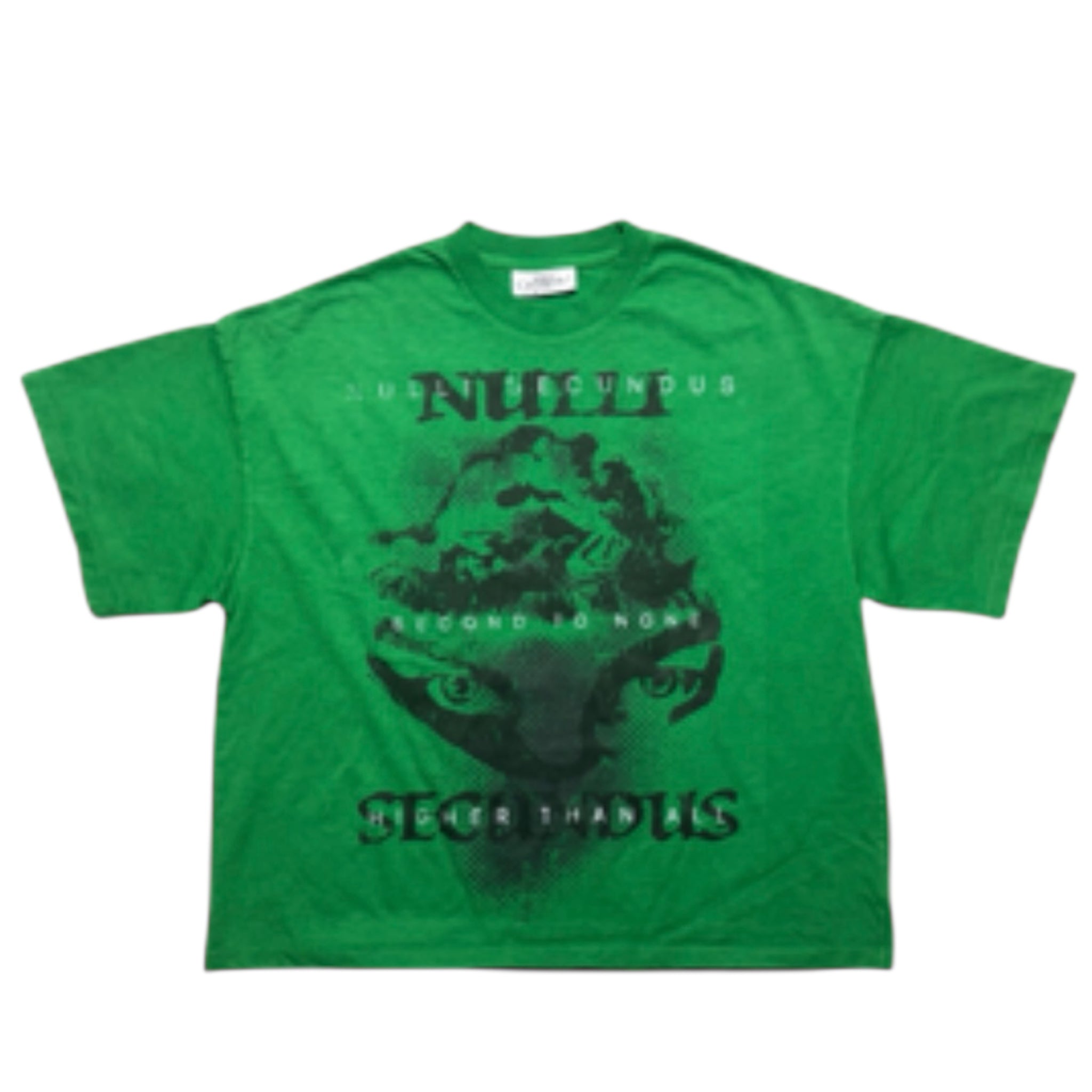 Nulli Secundus Green Tee – Vintage Graphic