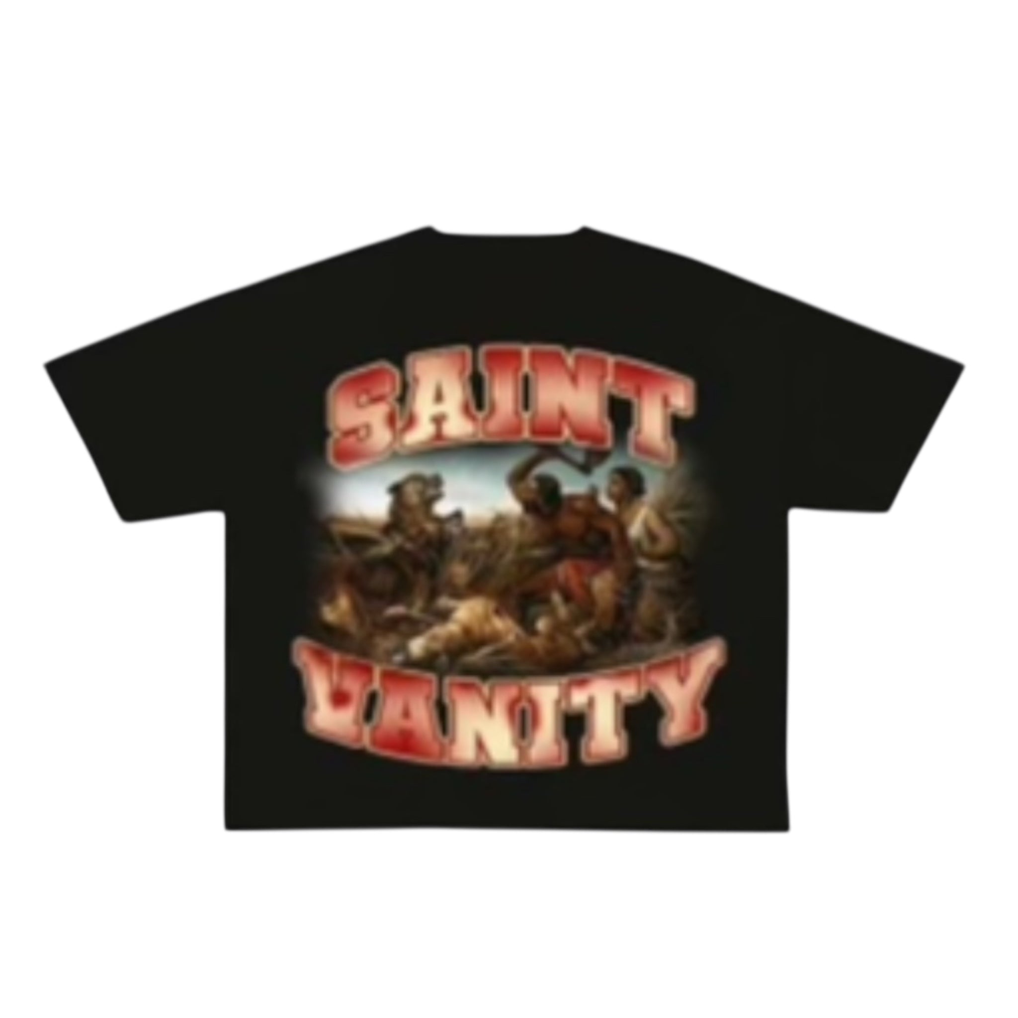 Saint Vanity Tee – Warrior Print